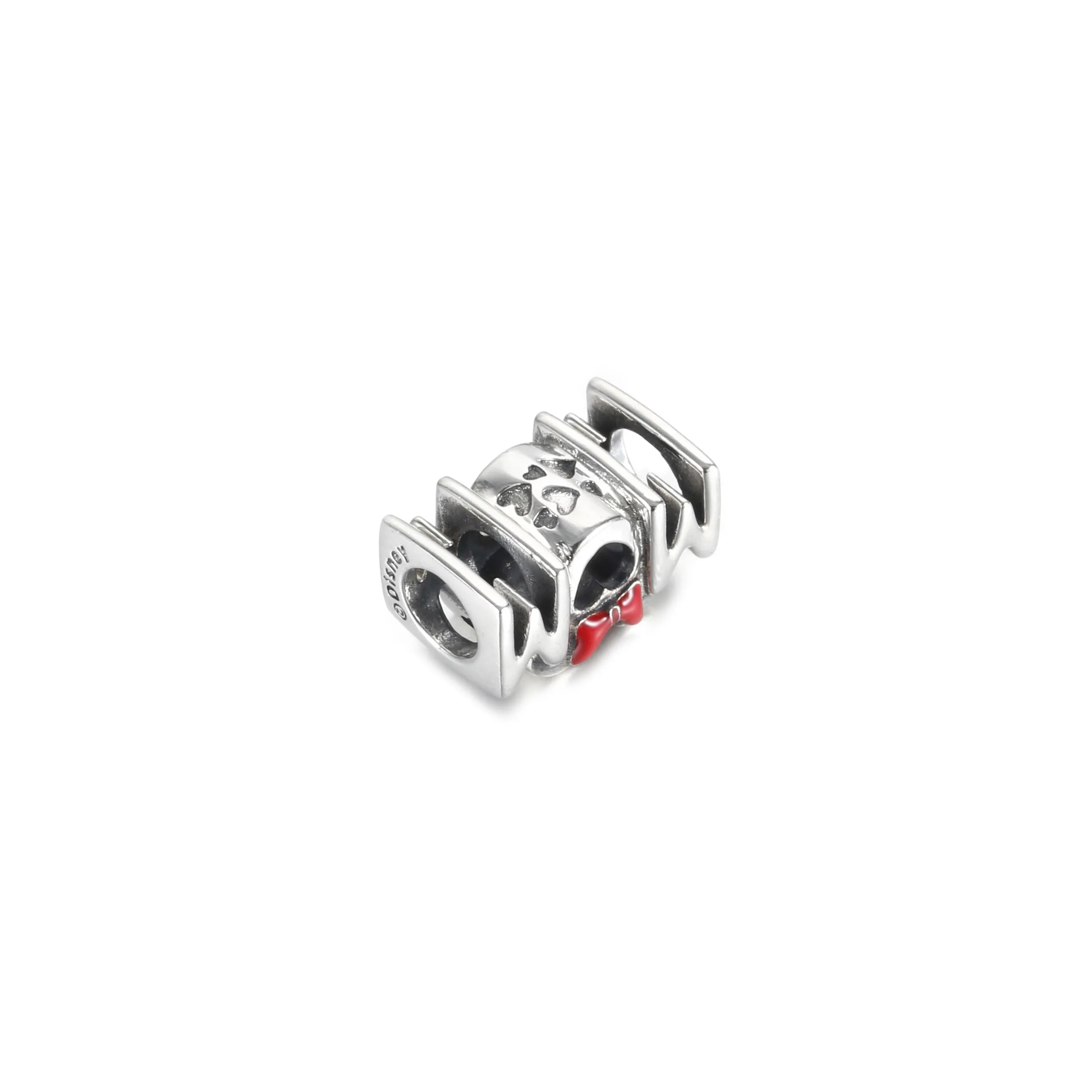 PANDORA Disney Minnie Mouse Bow & Mum Charm - 799363C01