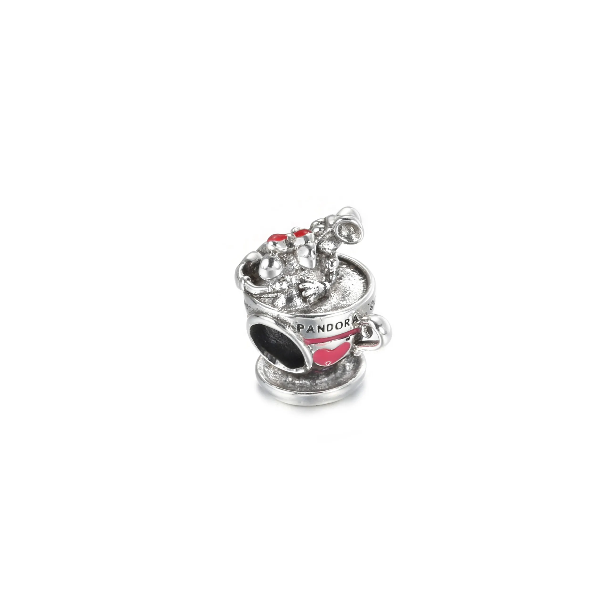 Pandora Disney Parks Mickey and Minnie Teacups Charm - 799265C01