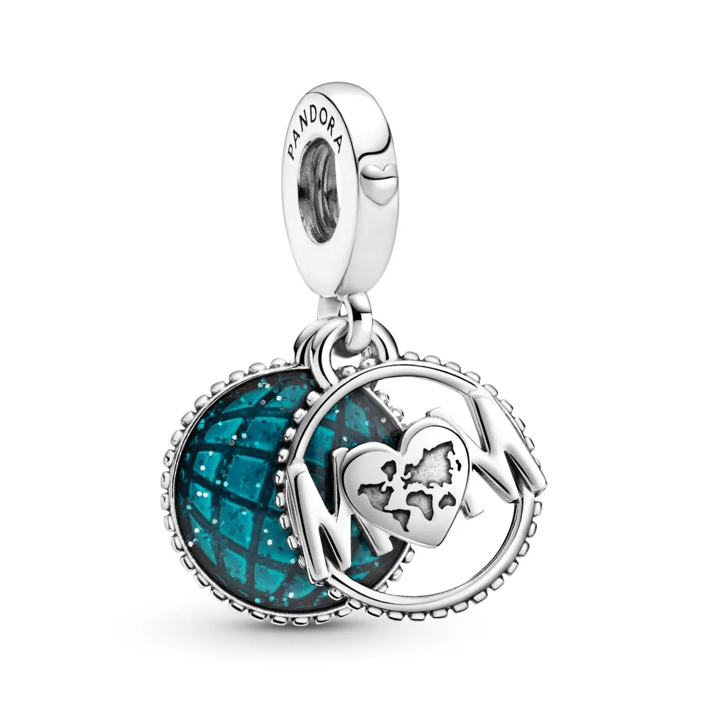 PANDORA Glitter Globe Mom Dangle Charm - 799368C01