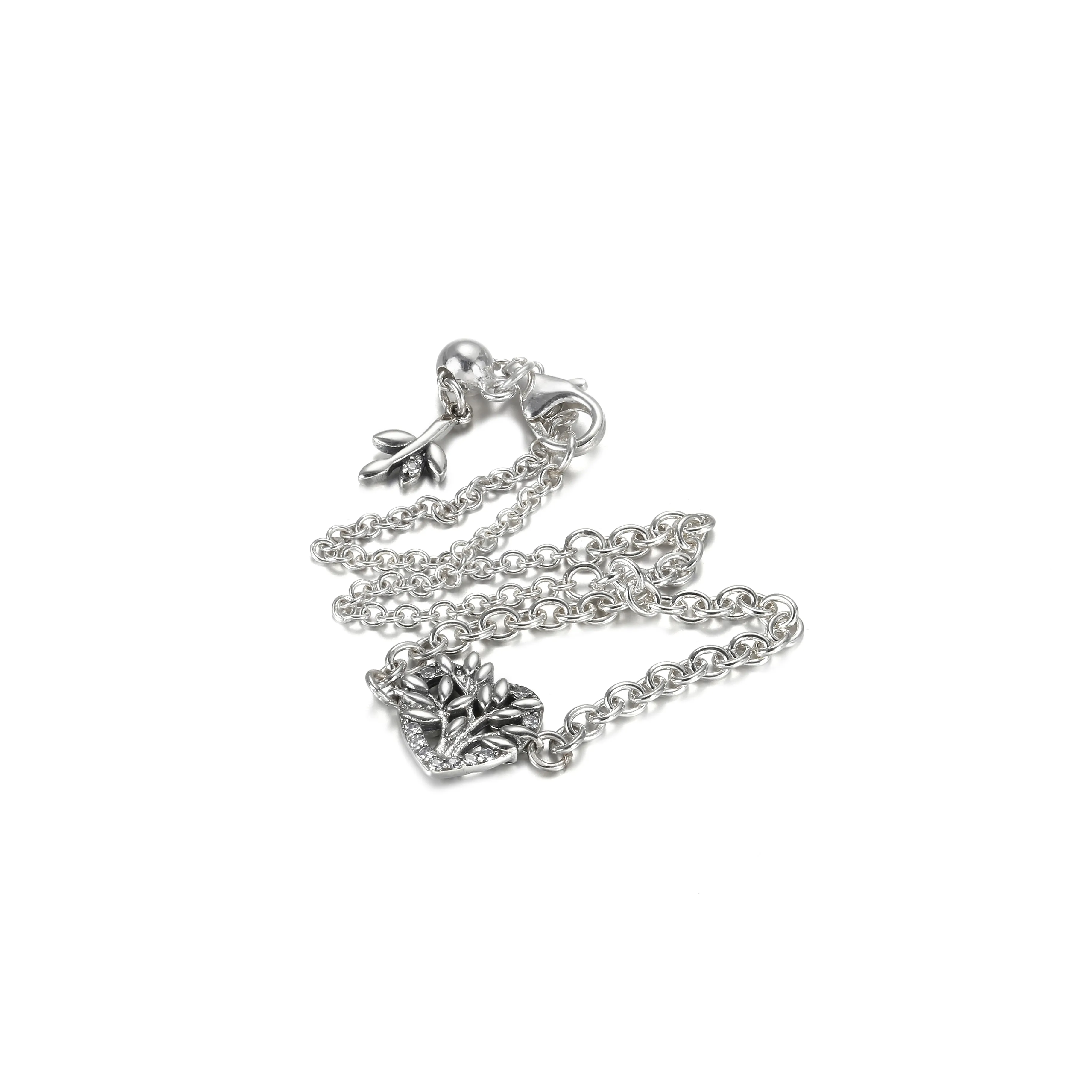 PANDORA Heart Family Tree Chain Bracelet - 599292C01