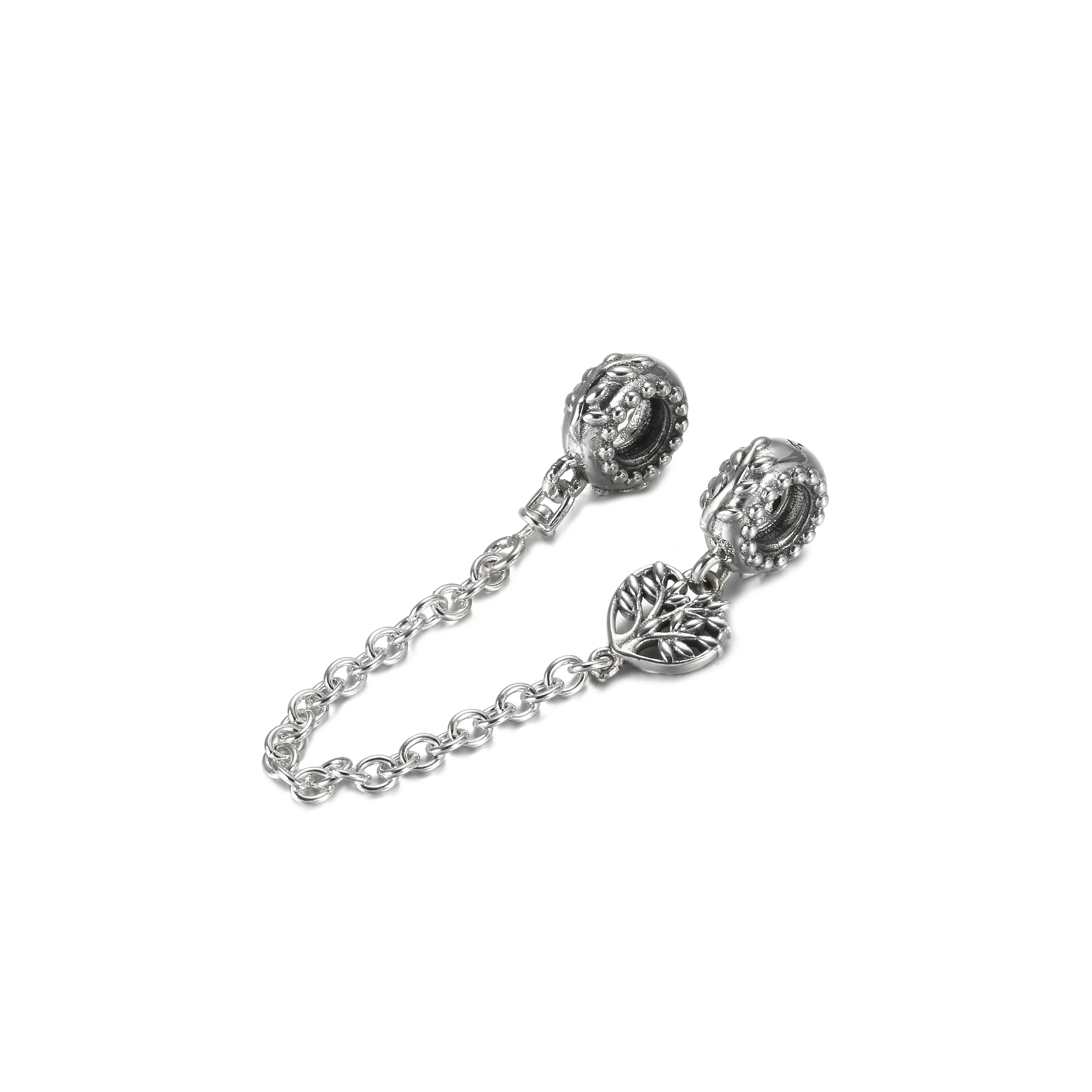 PANDORA Heart Family Tree Safety Chain Charm - 799293C00