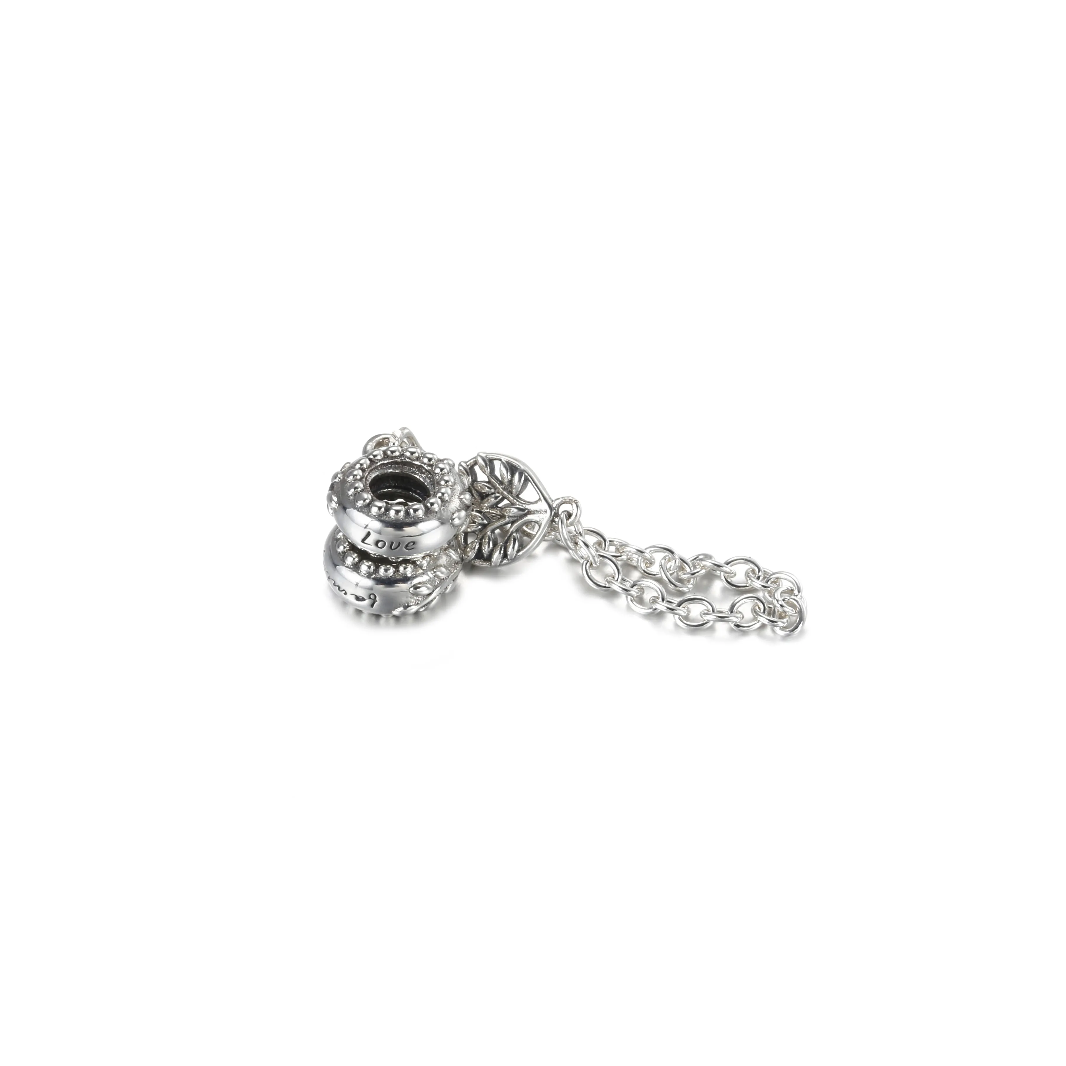 PANDORA Heart Family Tree Safety Chain Charm - 799293C00