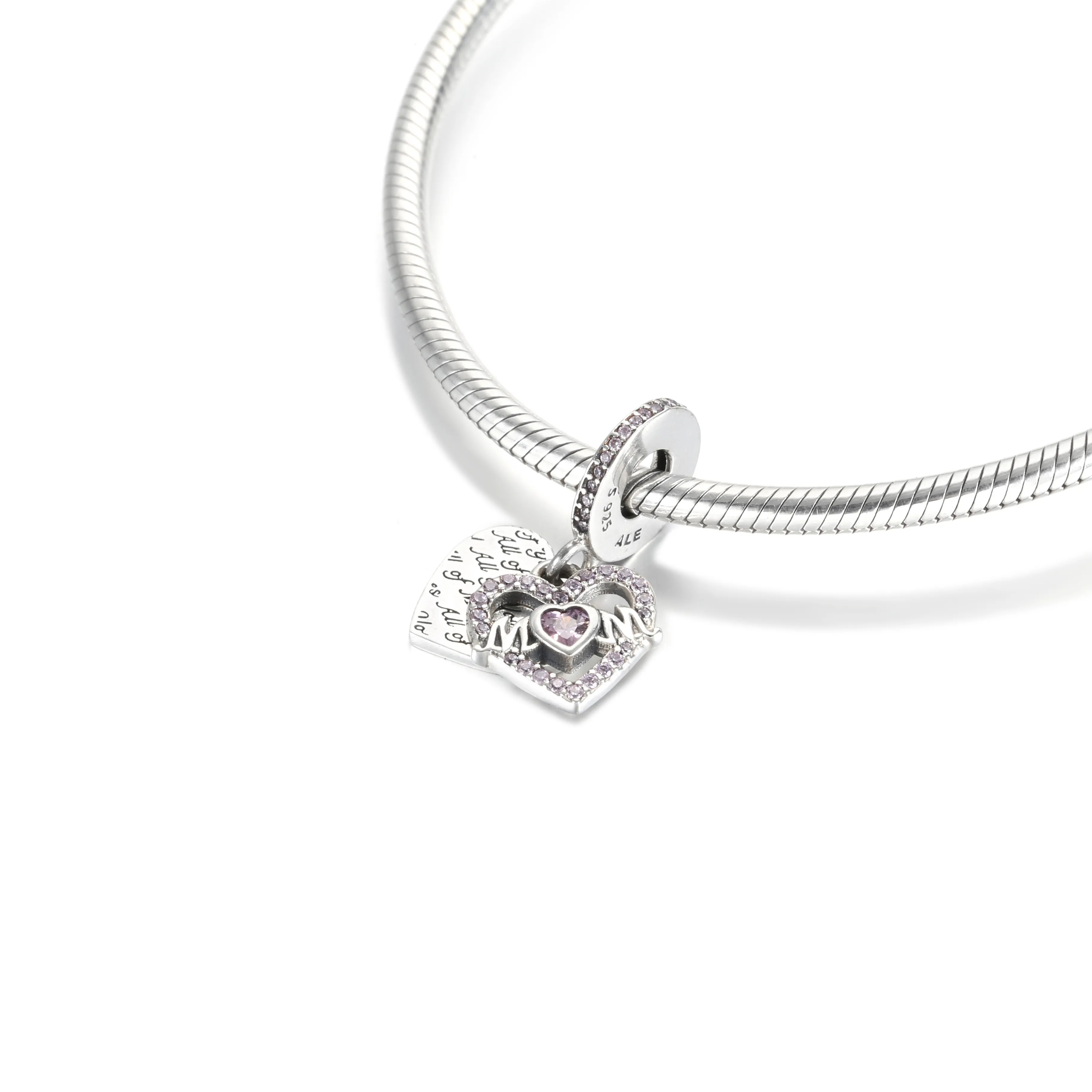 PANDORA Heart & Mom Dangle Charm - 799402C01