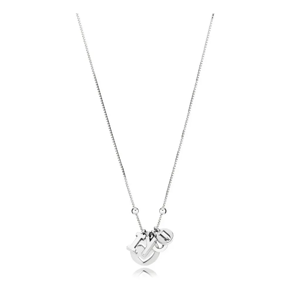 pandora i love you necklace 39658060