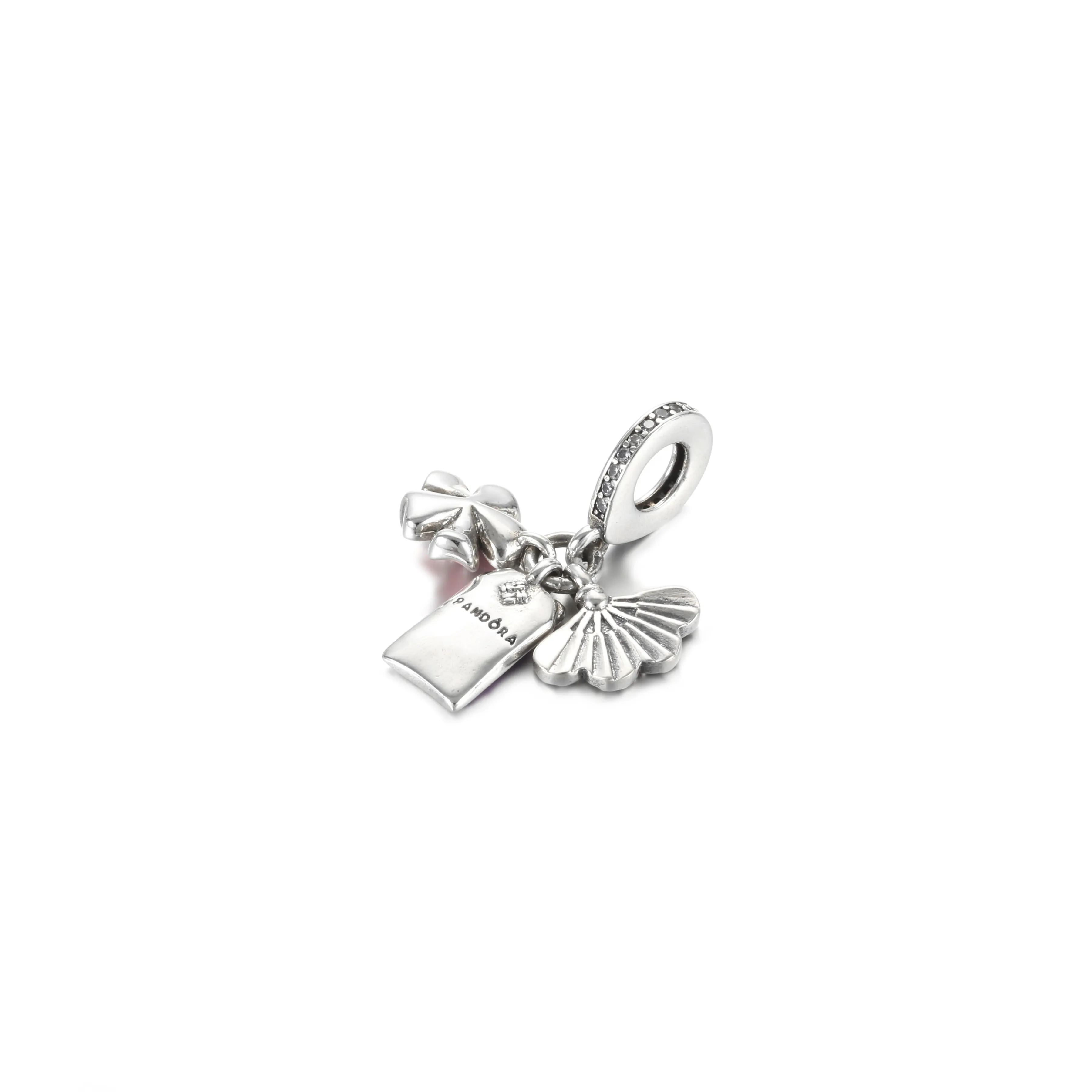 PANDORA Japanese Sakura, Omamori & Fan Dangle Charm - 799326C01