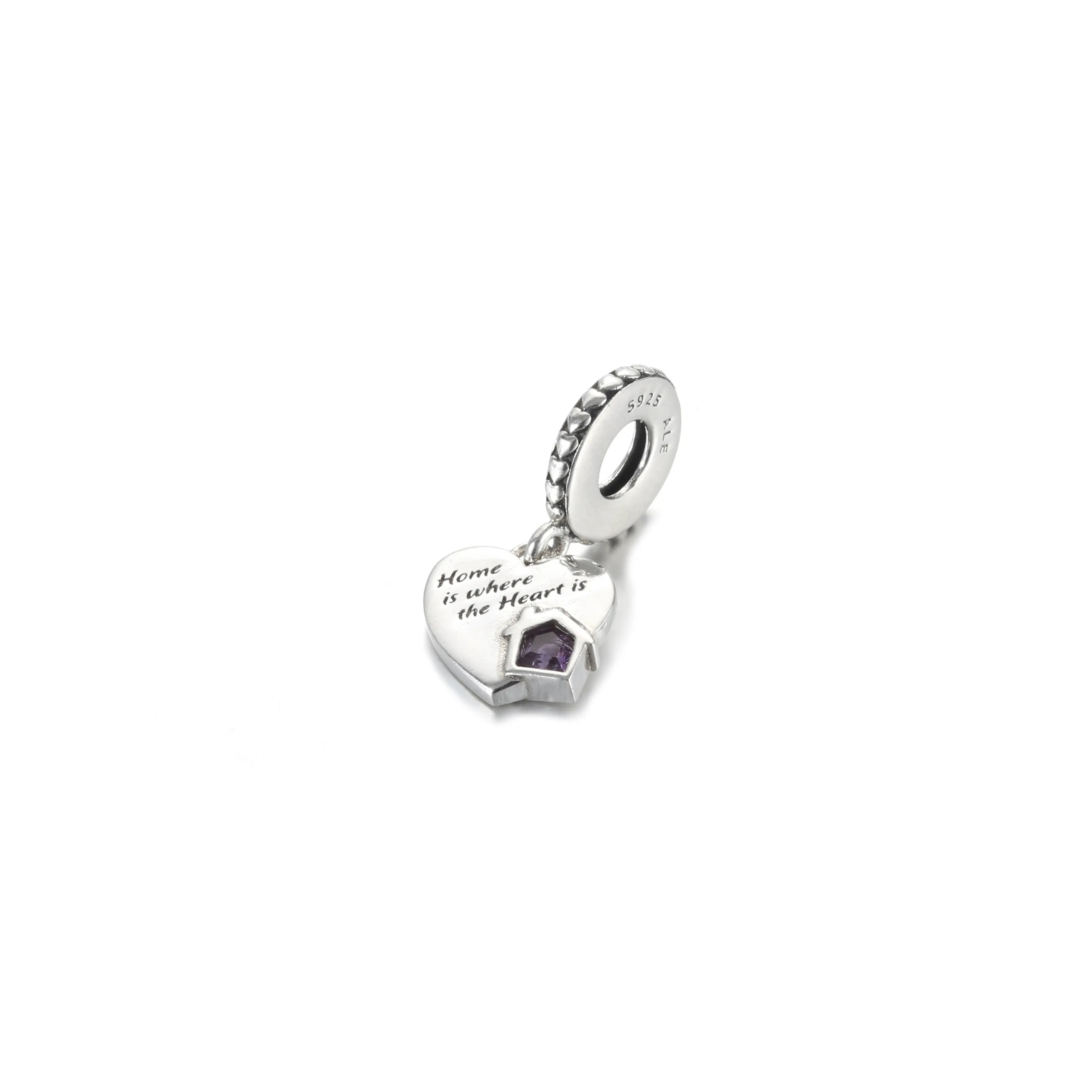 PANDORA Love My Home Heart Dangle Charm - 799324C01