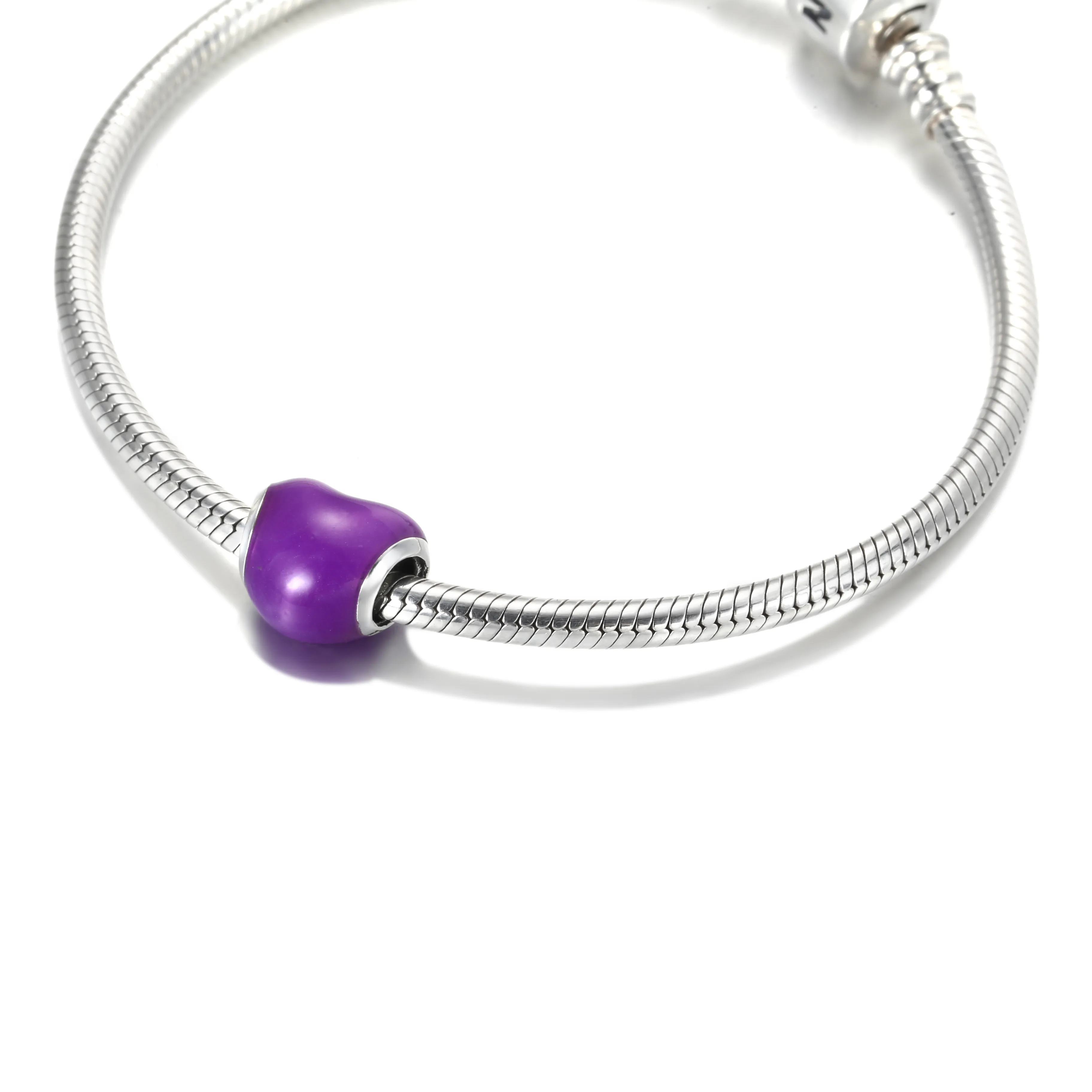 PANDORA Metallic Purple Heart Charm - 799291C01