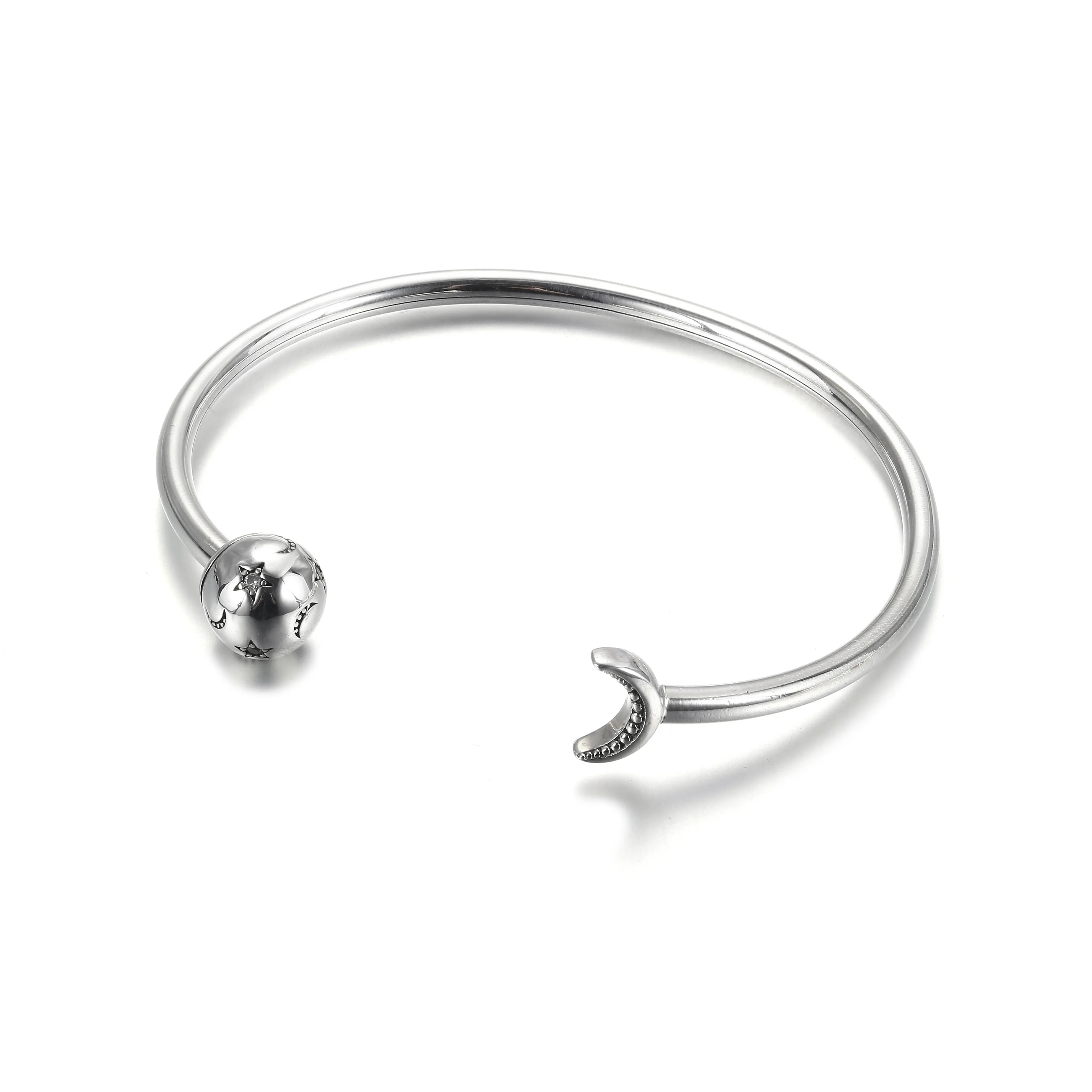 Pandora Moments Moon & Stars Open Bangle - 599120C01