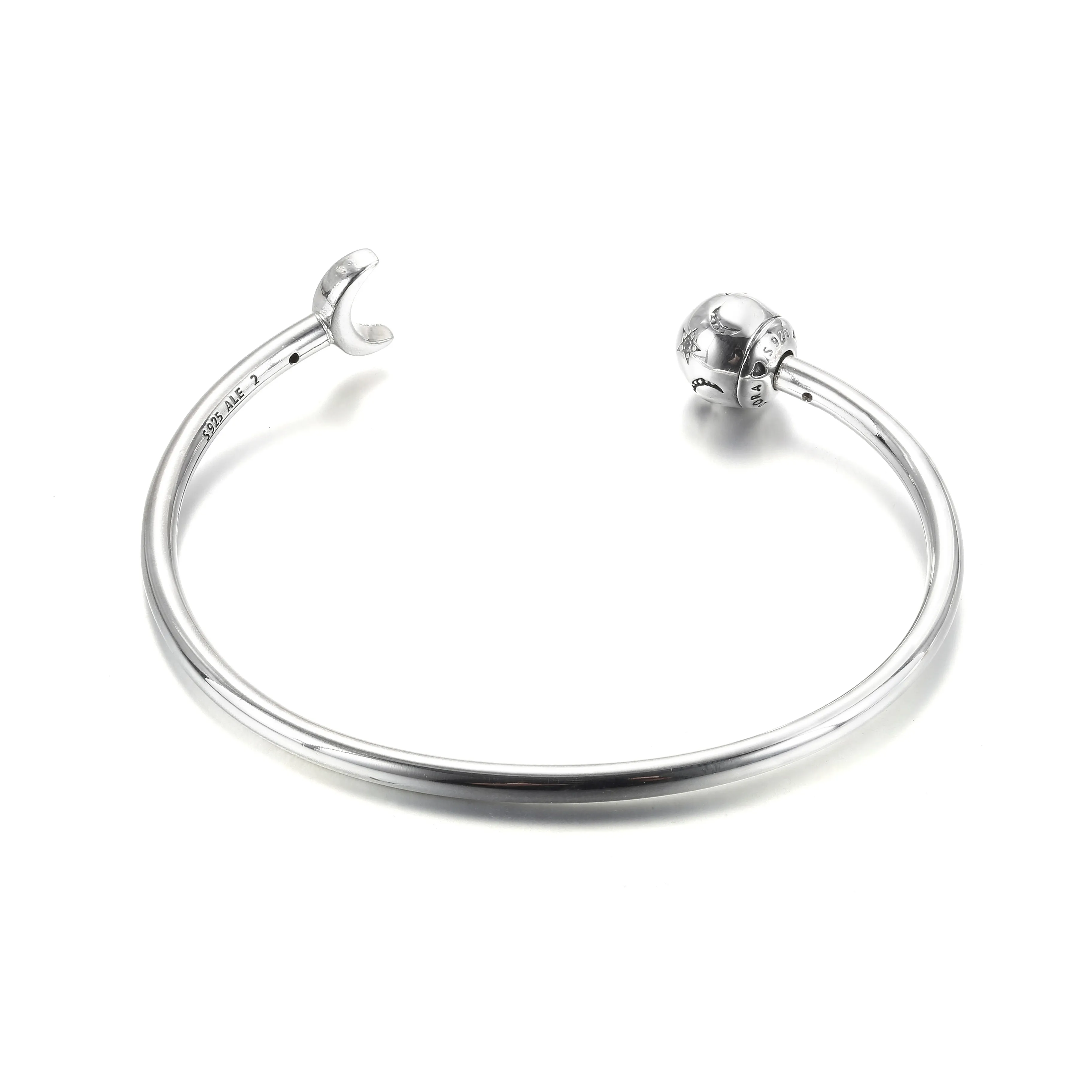 Pandora Moments Moon & Stars Open Bangle - 599120C01