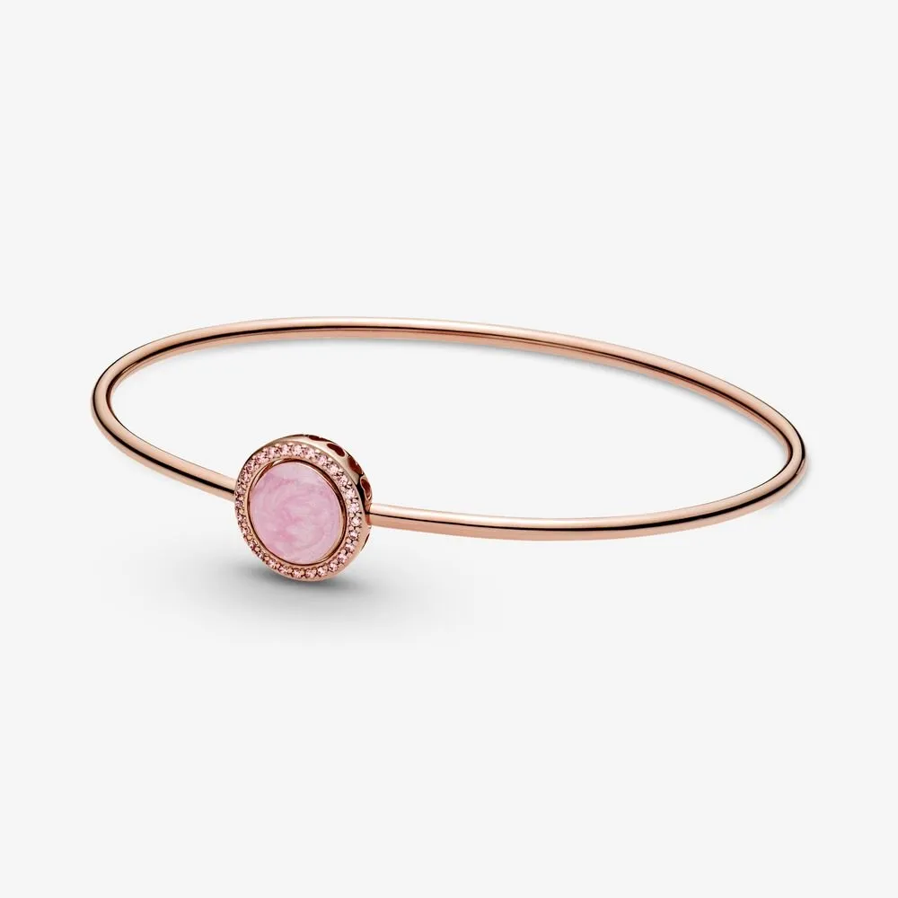 PANDORA Pink Swirl Bangle - 589287C01