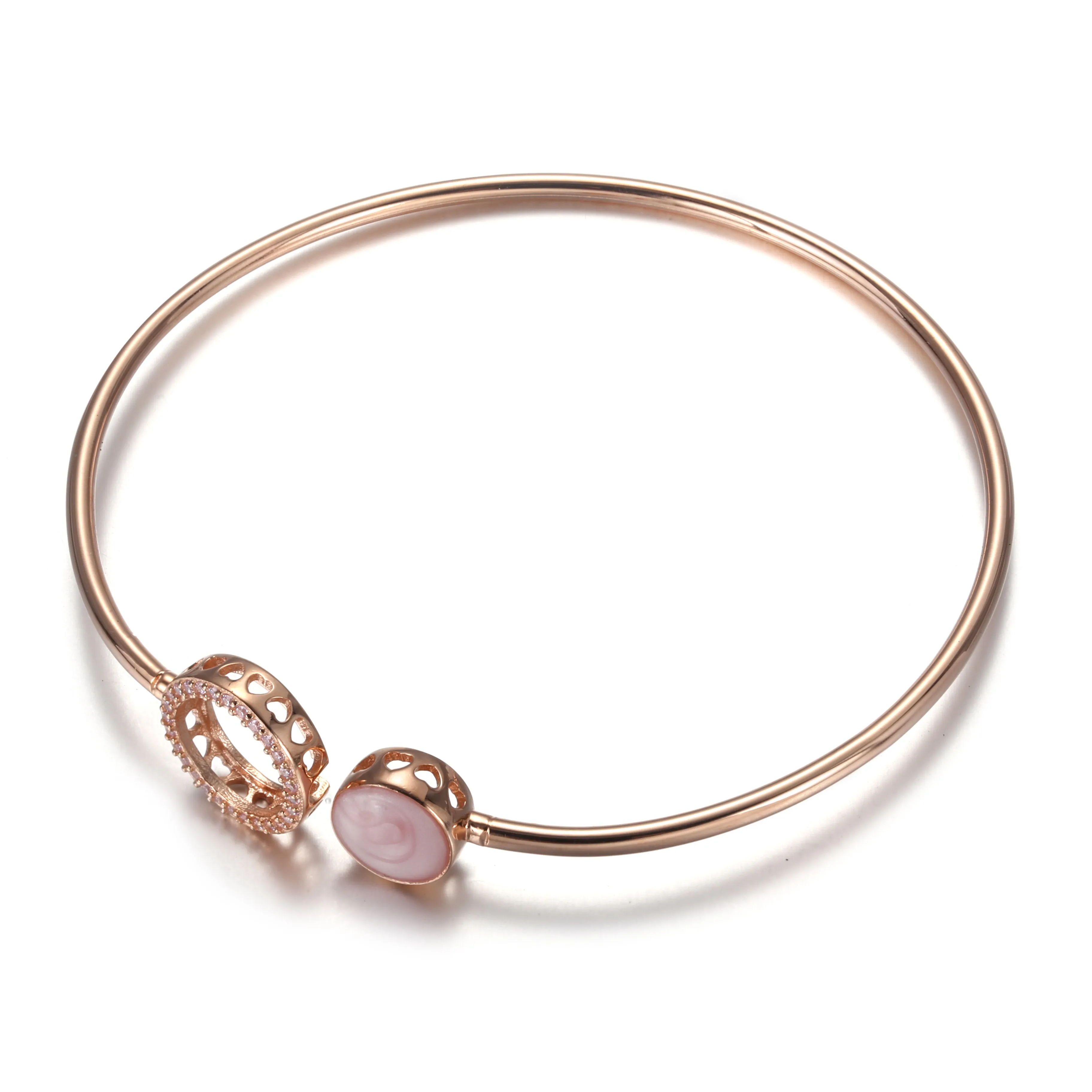 PANDORA Pink Swirl Bangle - 589287C01