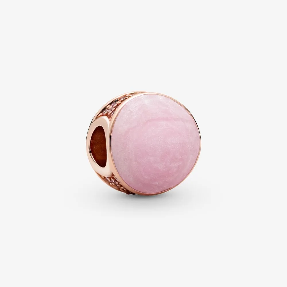 PANDORA Pink Swirl Charm - 789306C01