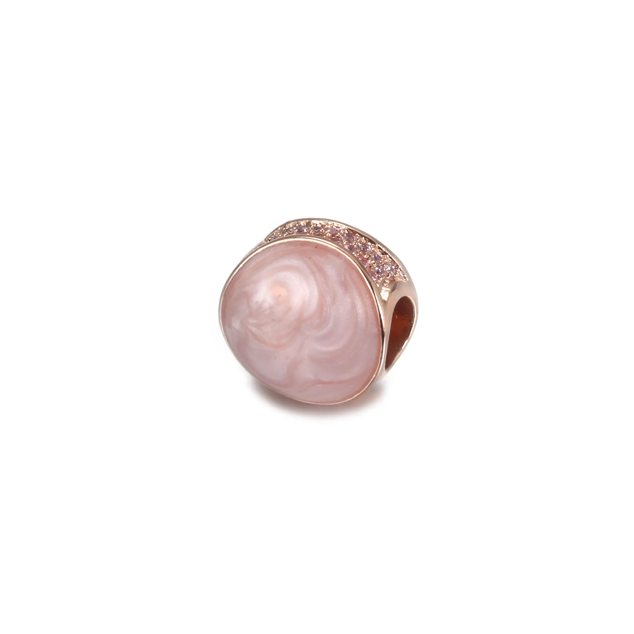 PANDORA Pink Swirl Charm - 789306C01