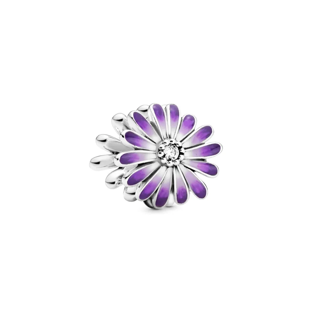 pandora purple daisy charm 798775c02