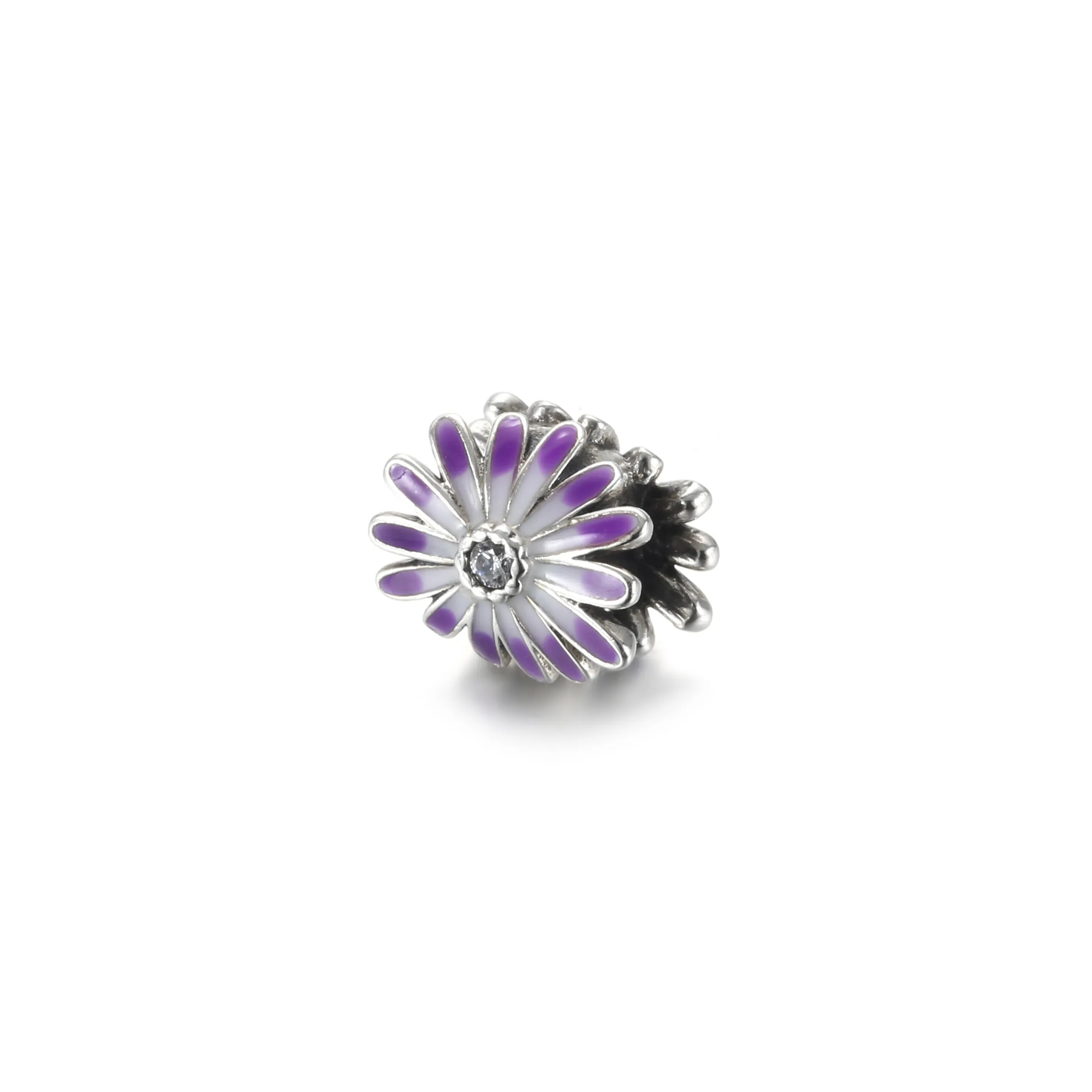 PANDORA Purple Daisy Charm - 798775C02