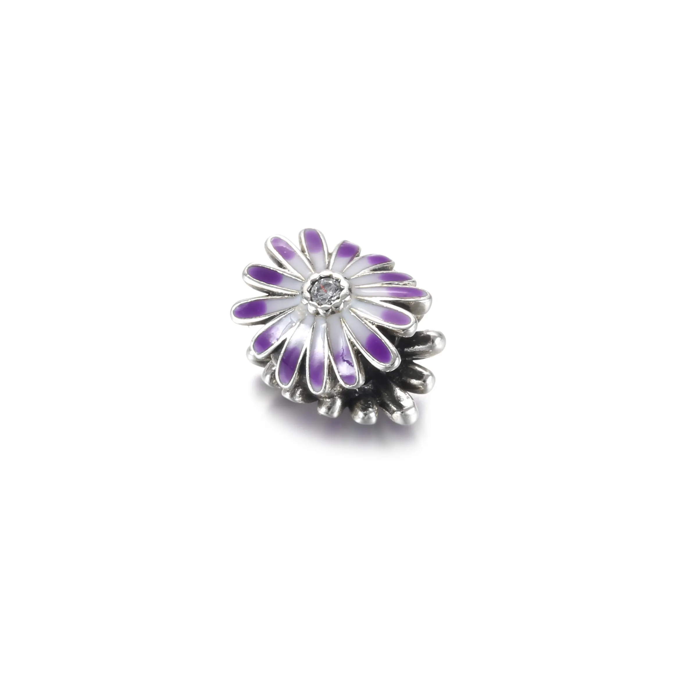 PANDORA Purple Daisy Charm - 798775C02