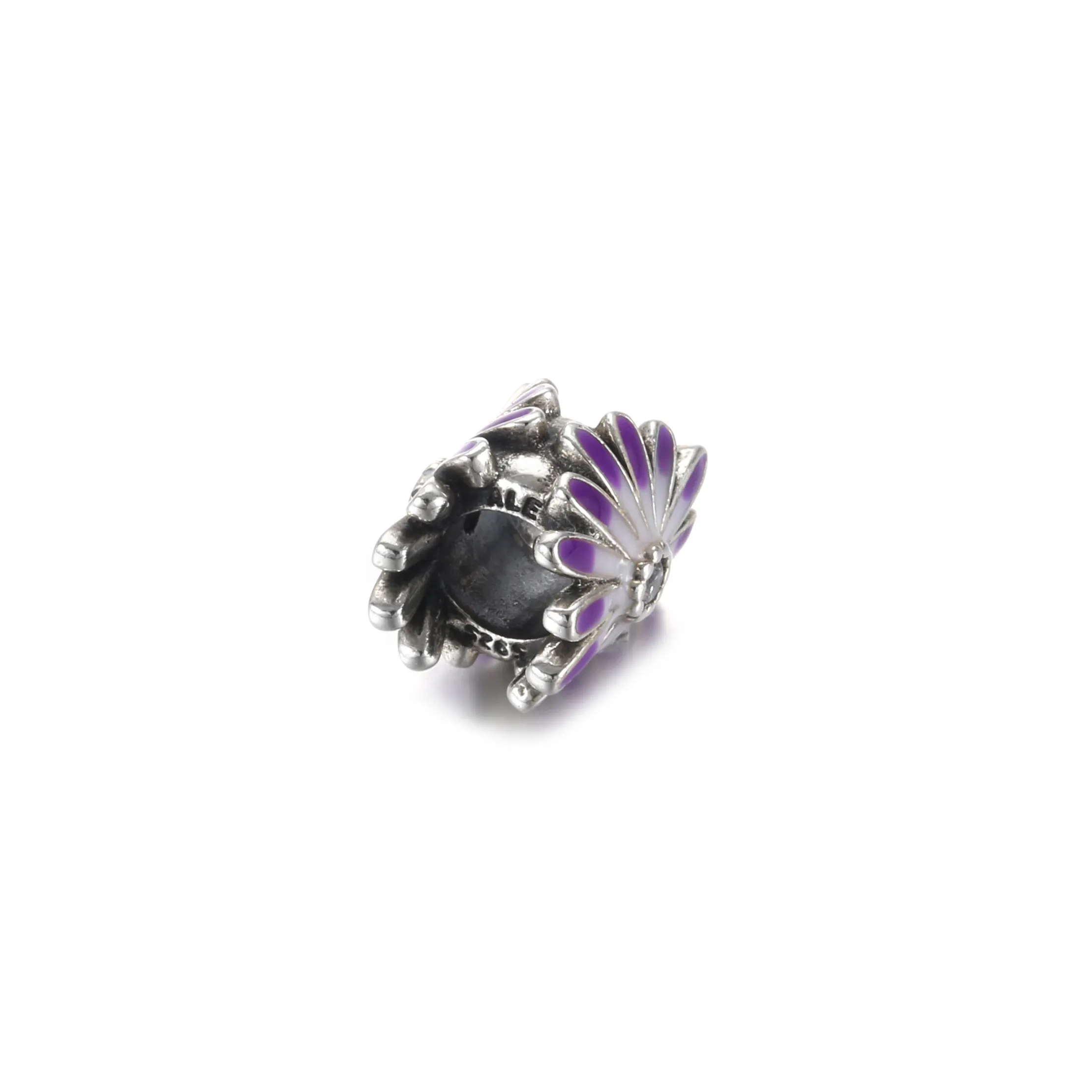 PANDORA Purple Daisy Charm - 798775C02