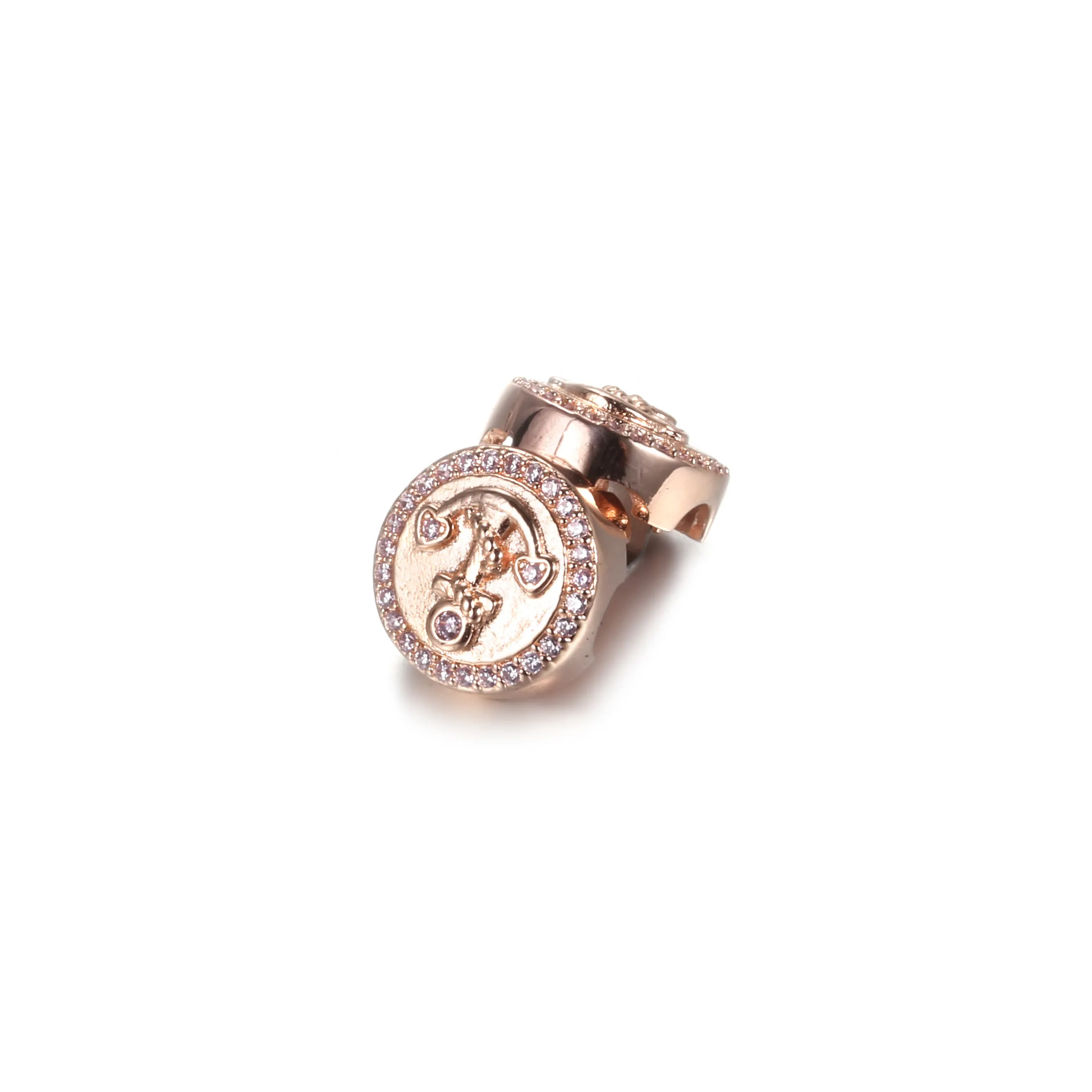 Pandora Rose Sparkling Pink Anchor Clip - 789019C01