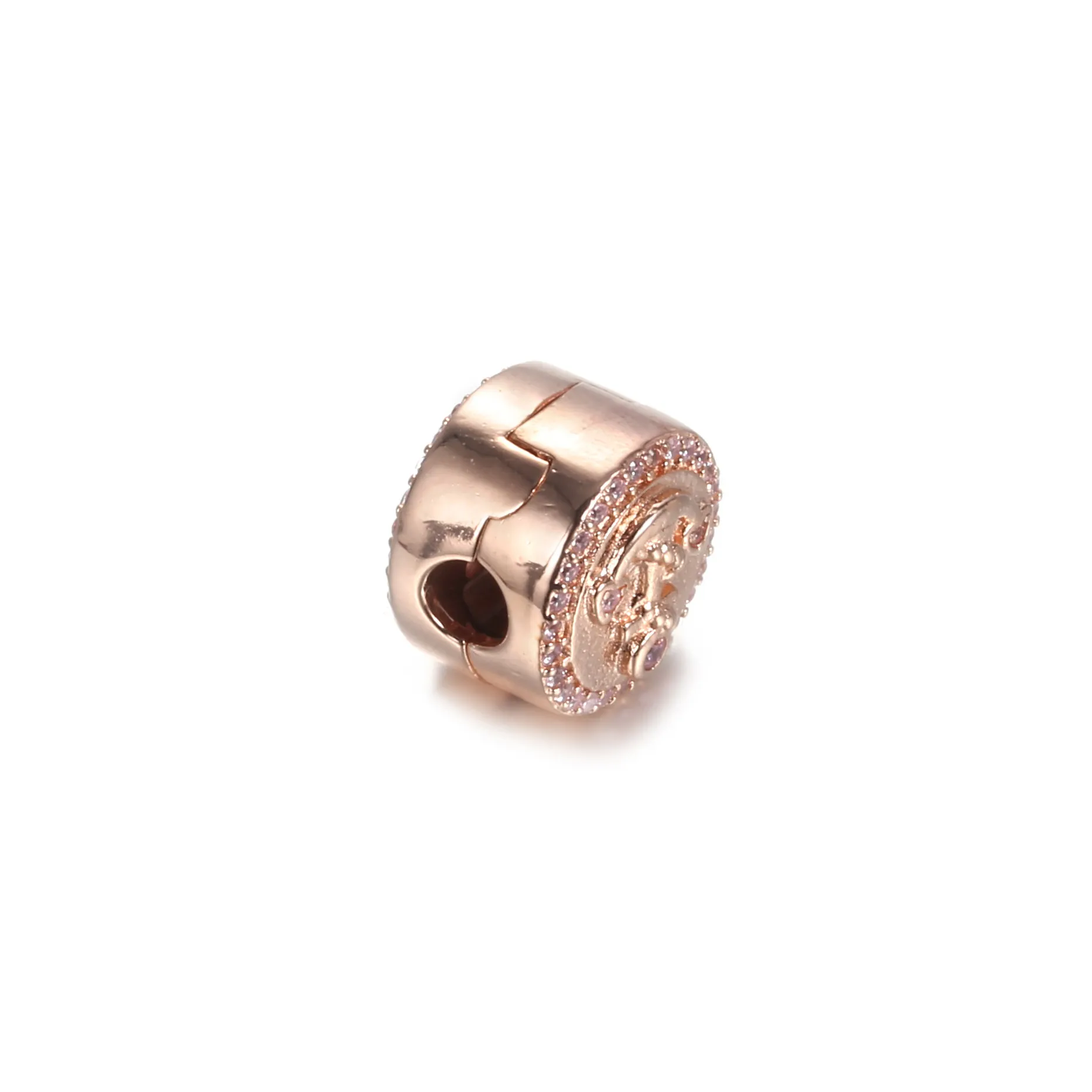 Pandora Rose Sparkling Pink Anchor Clip - 789019C01