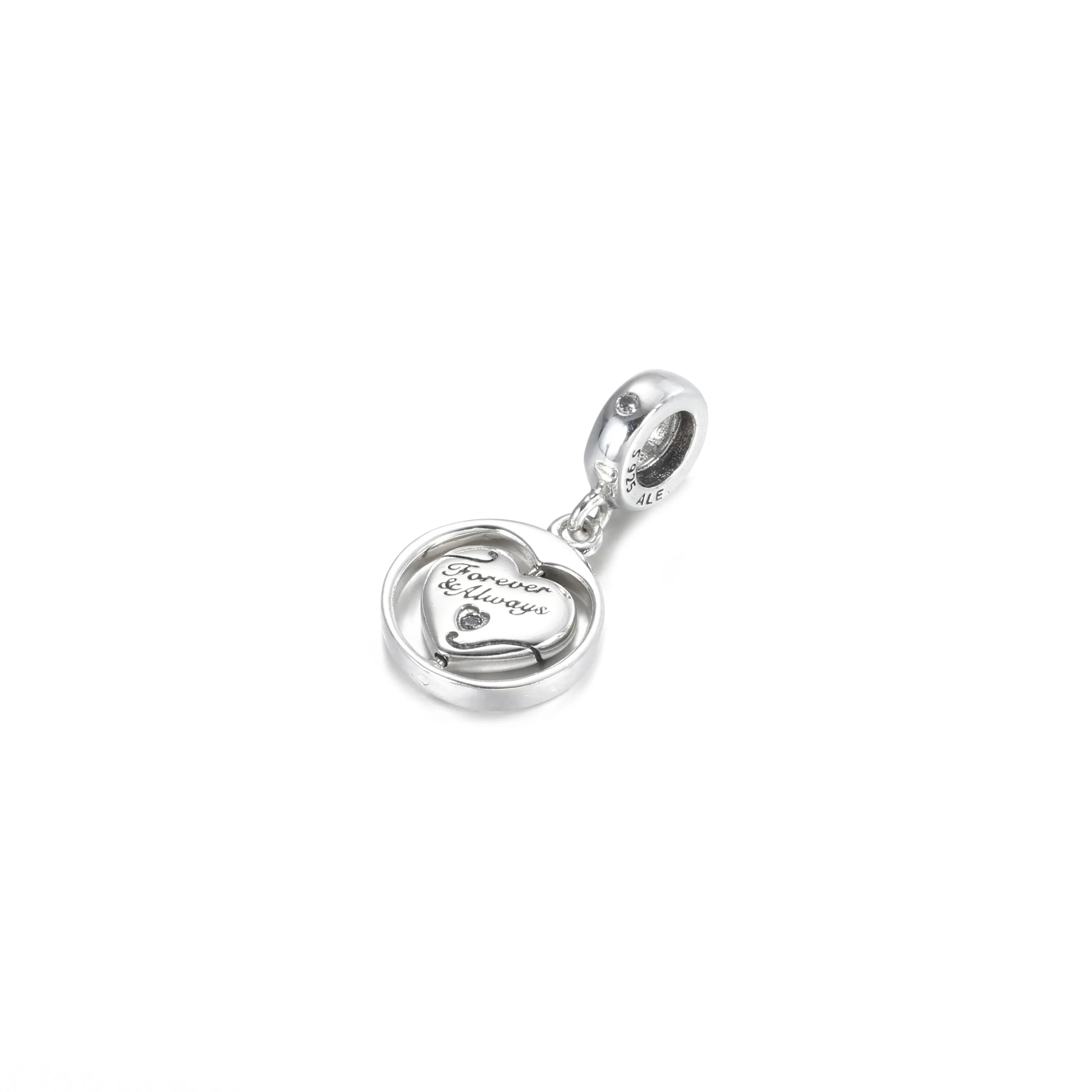 PANDORA Spinning Forever & Always Soulmate Dangle Charm - 799266C01