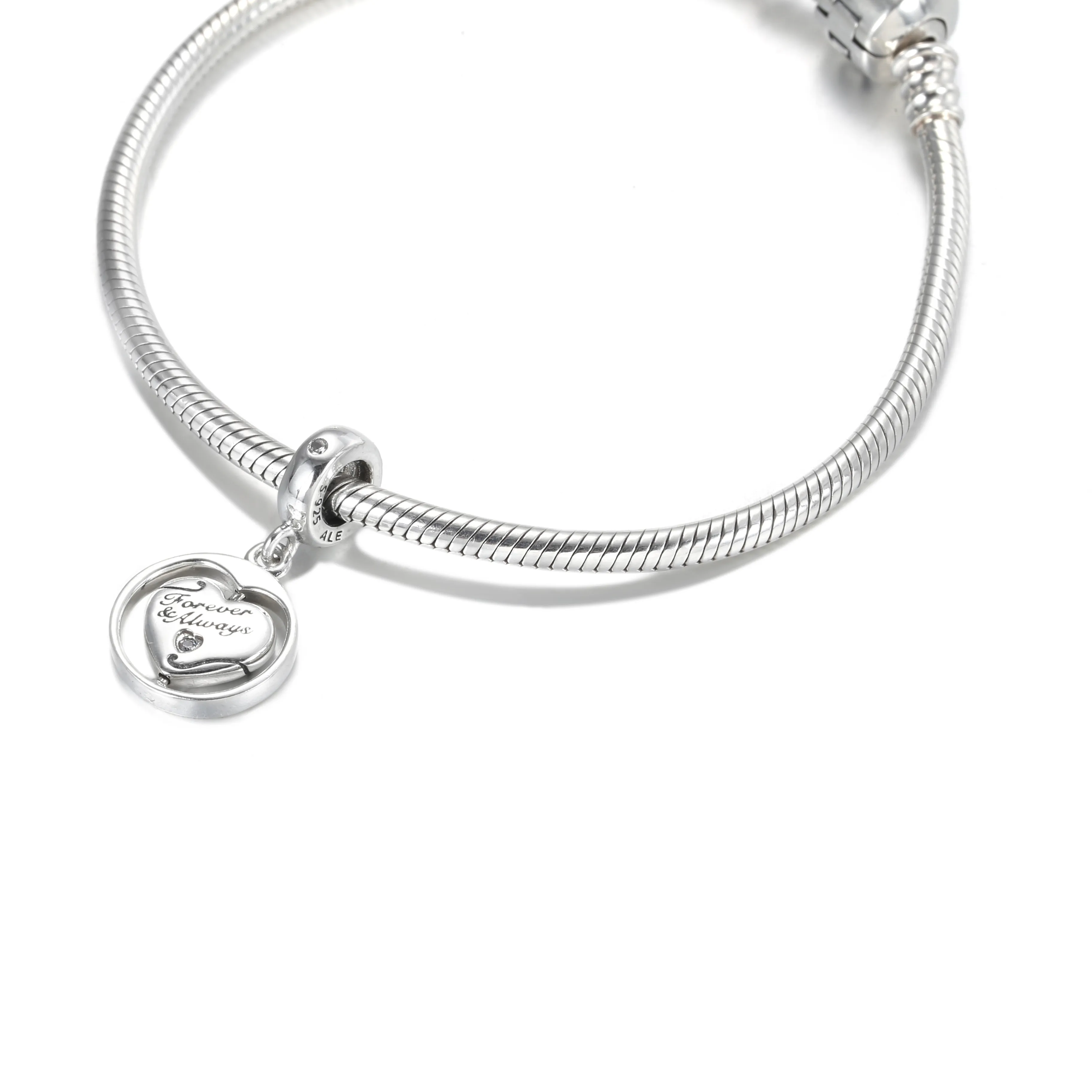 PANDORA Spinning Forever & Always Soulmate Dangle Charm - 799266C01