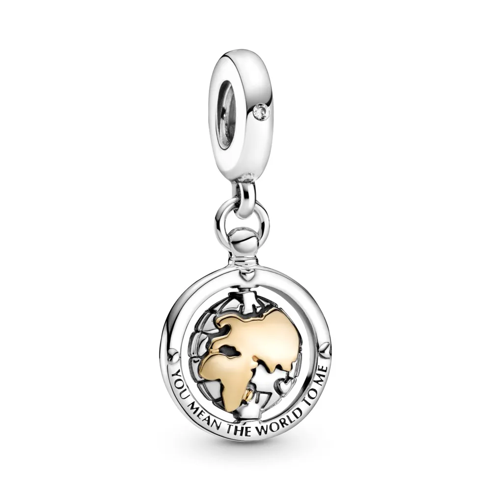 PANDORA Spinning World Dangle Charm - 799303C01