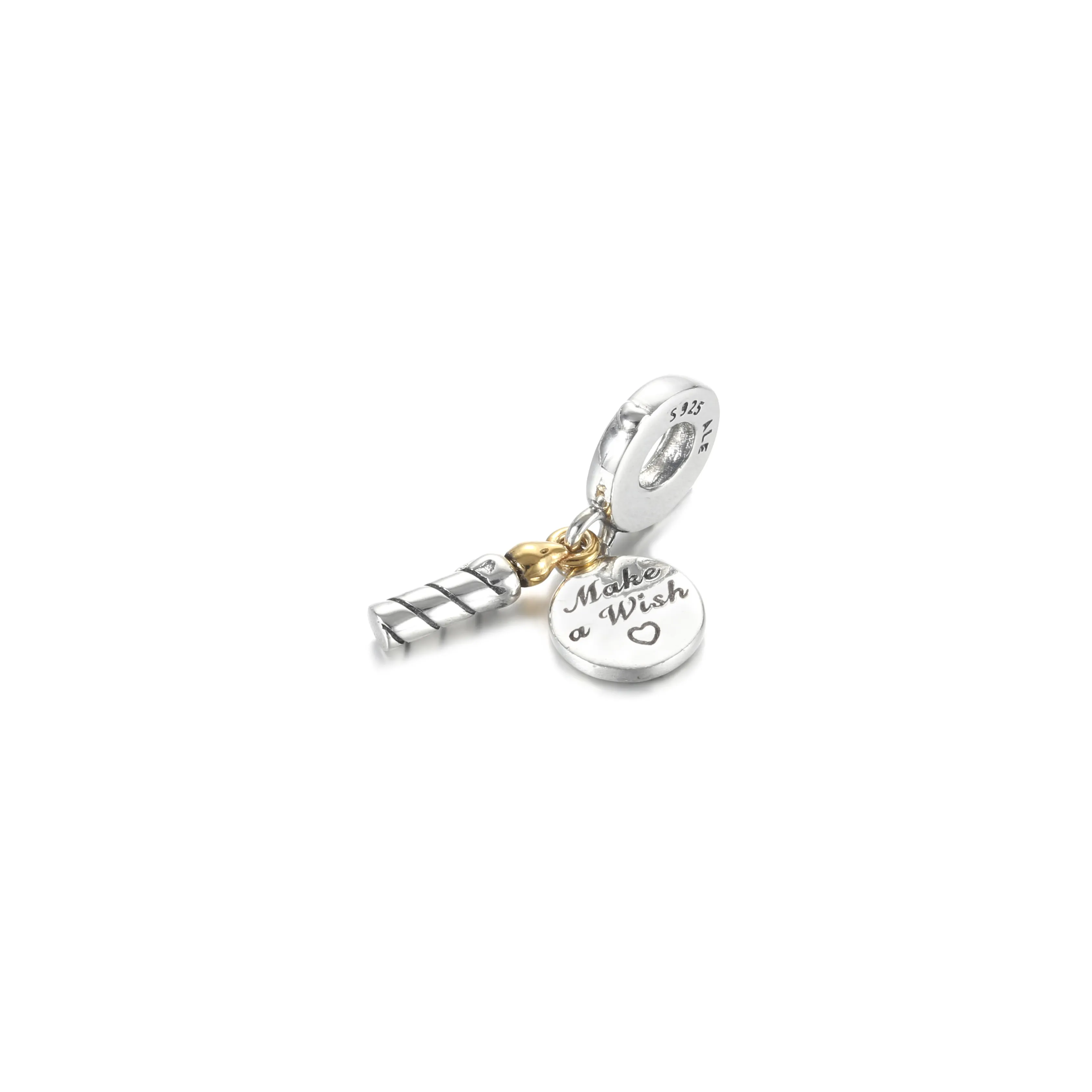 PANDORA Two-tone Birthday Candle Dangle Charm - 799328C00