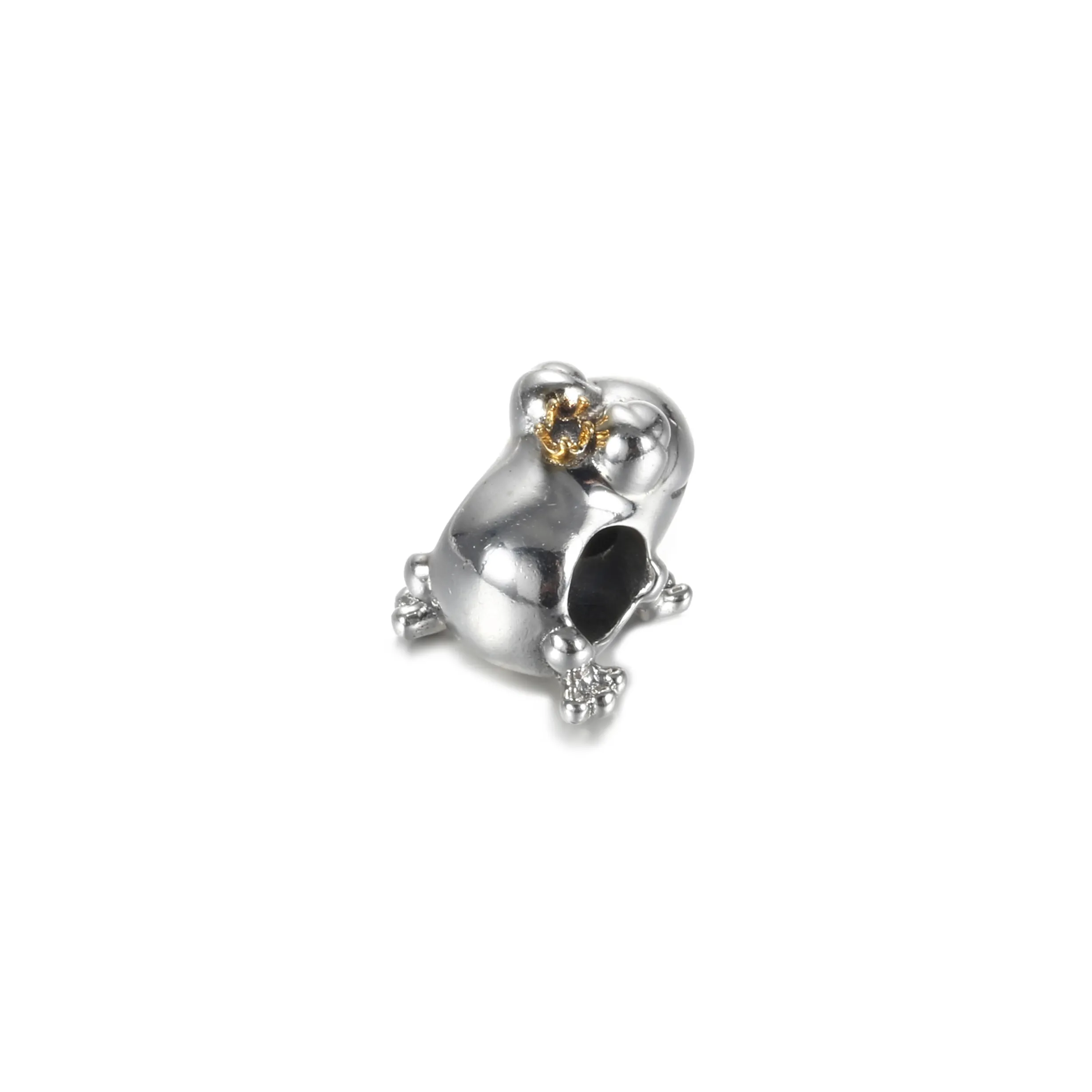 PANDORA Two-tone Frog Prince Charm - 799342C00