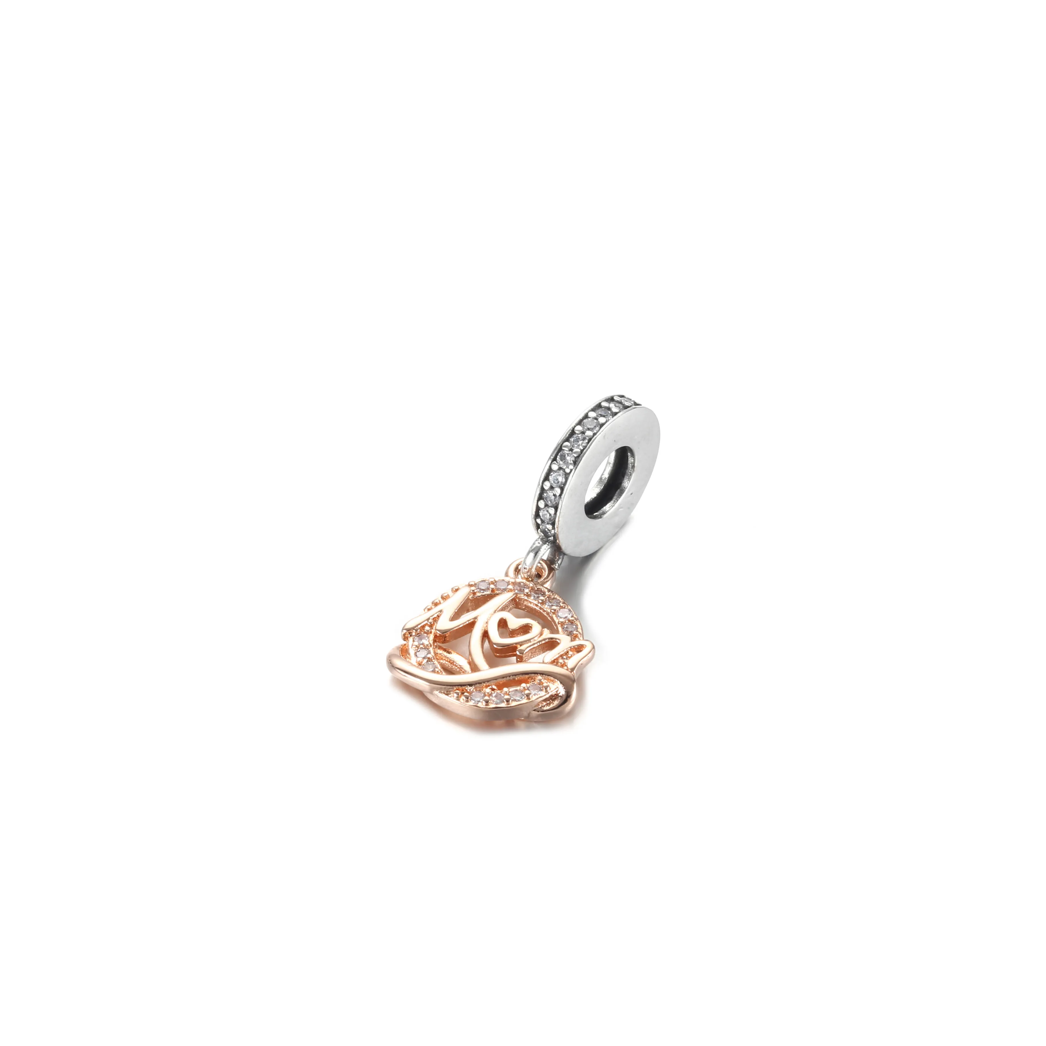 PANDORA Two-tone Mom Dangle Charm - 789374C01