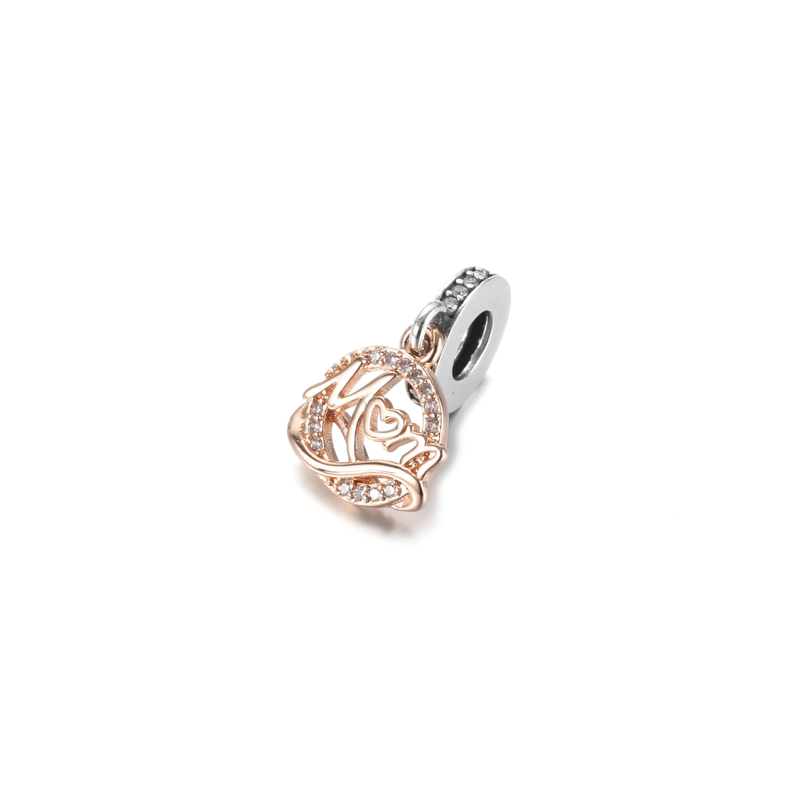 PANDORA Two-tone Mom Dangle Charm - 789374C01