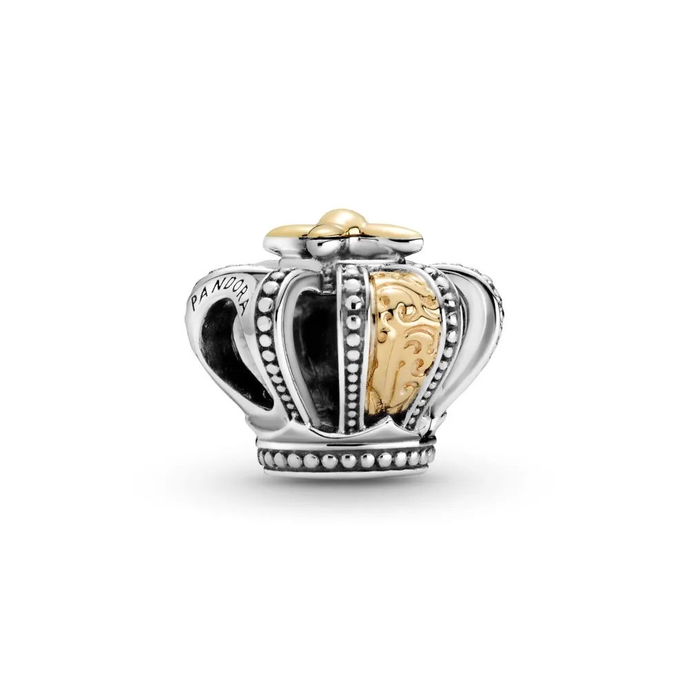 pandora twotone regal crown charm 799340c00