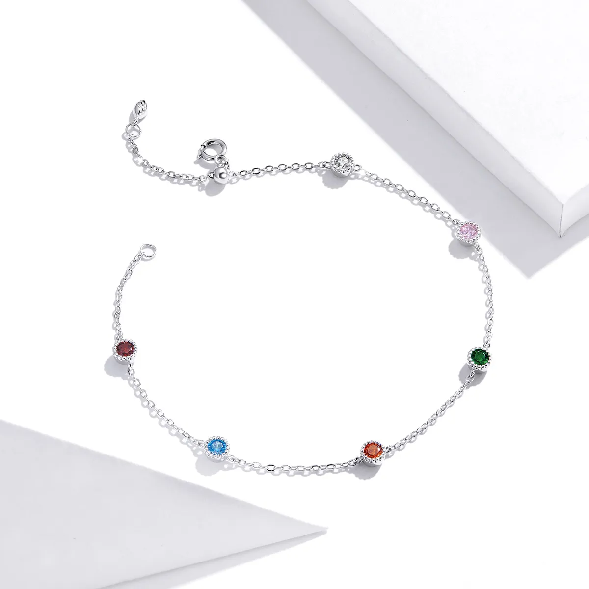 Pandora Style Silver Coloured Summer bracelet - SCB184