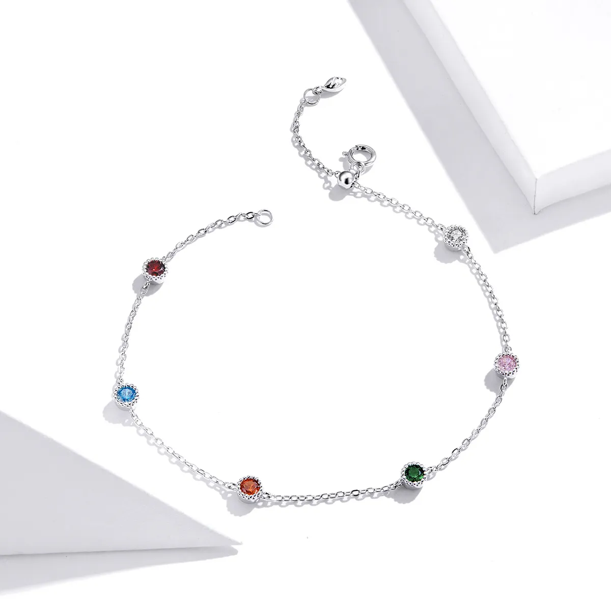 Pandora Style Silver Coloured Summer bracelet - SCB184