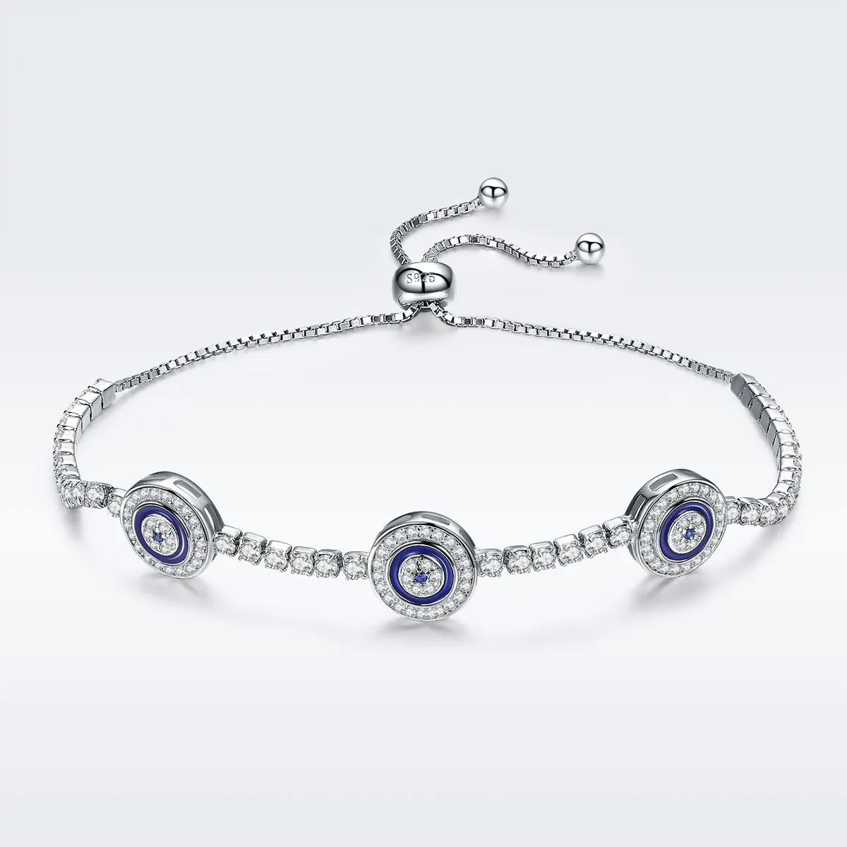 Pandora Style Silver Guardian bracelet - SCB002