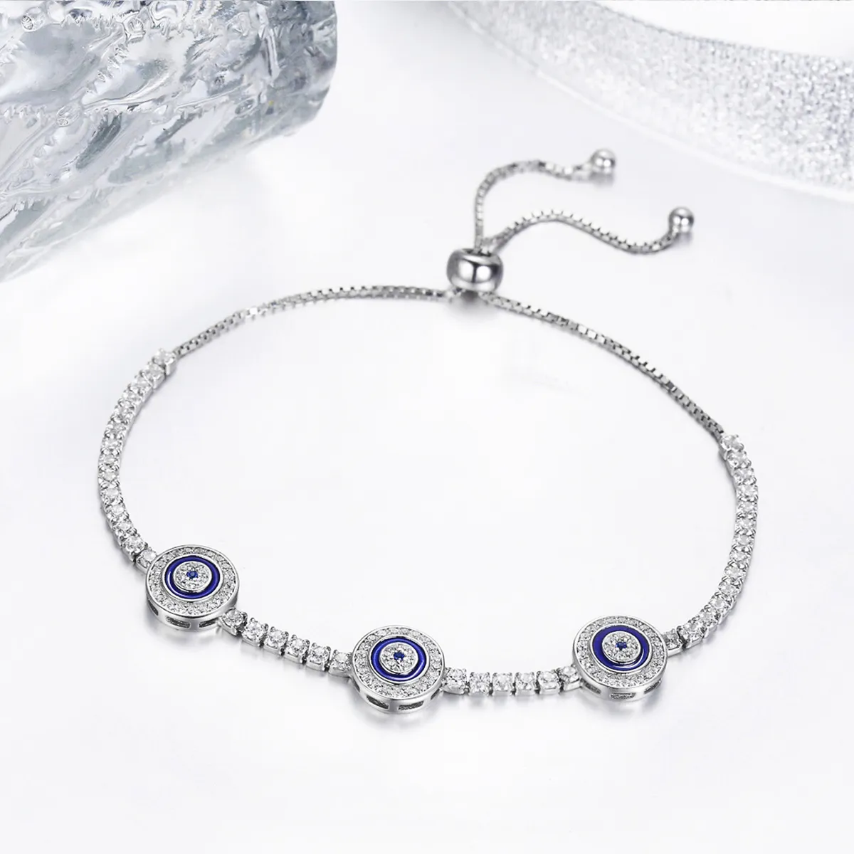 Pandora Style Silver Guardian bracelet - SCB002