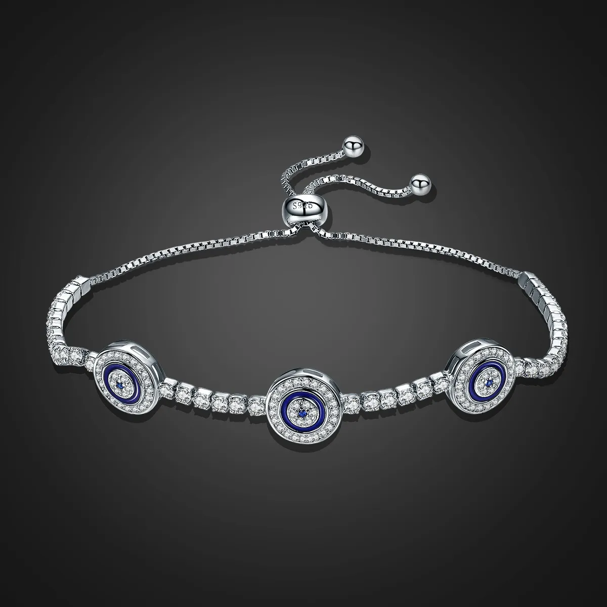 Pandora Style Silver Guardian bracelet - SCB002