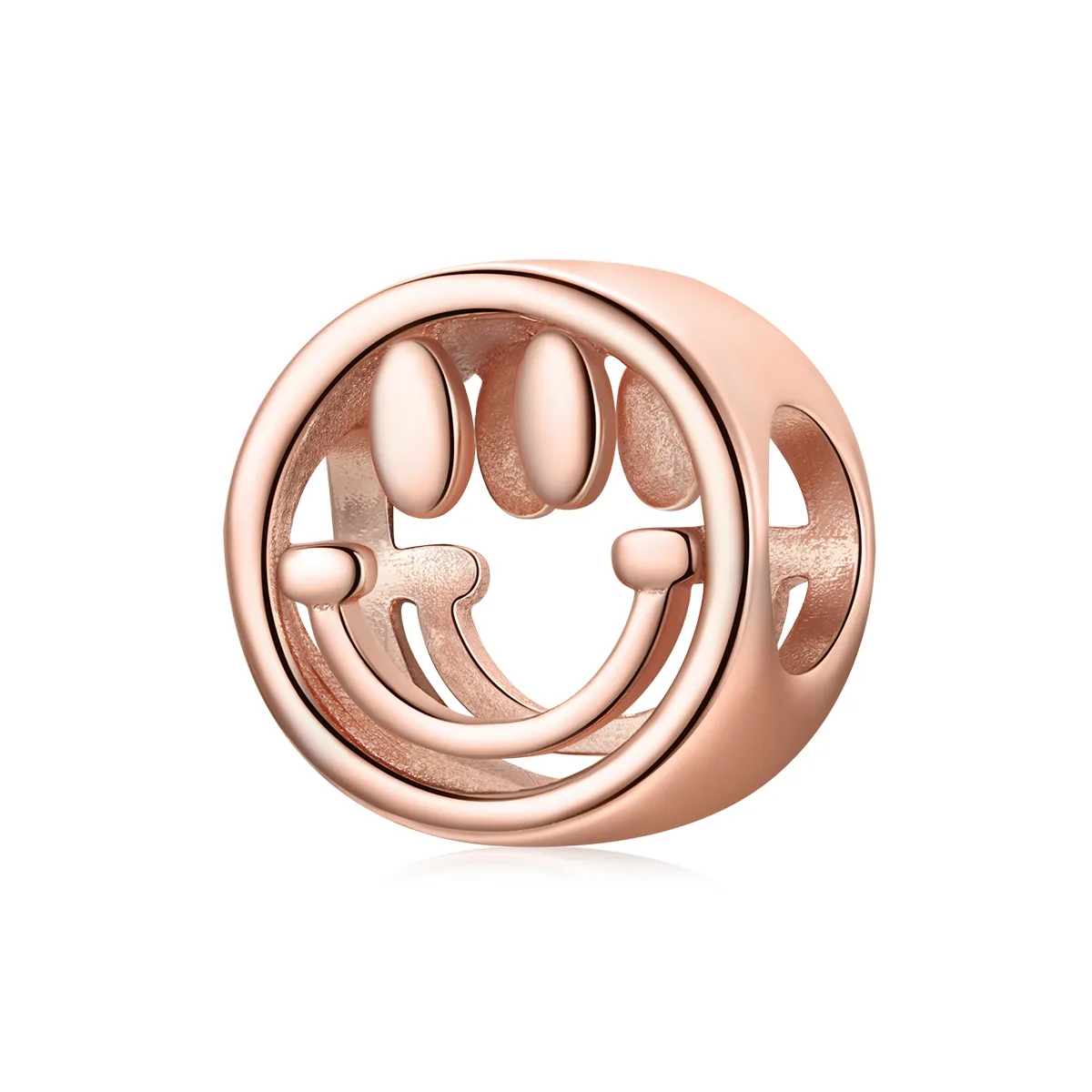 Pandora Style Rose Gold Lucky Smile Charm - SCC1787