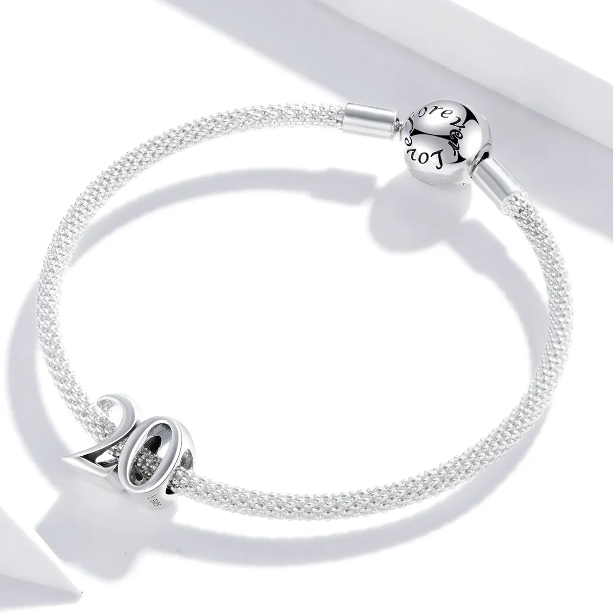 Pandora Style Silver 20Th Anniversary Charm - SCC1623