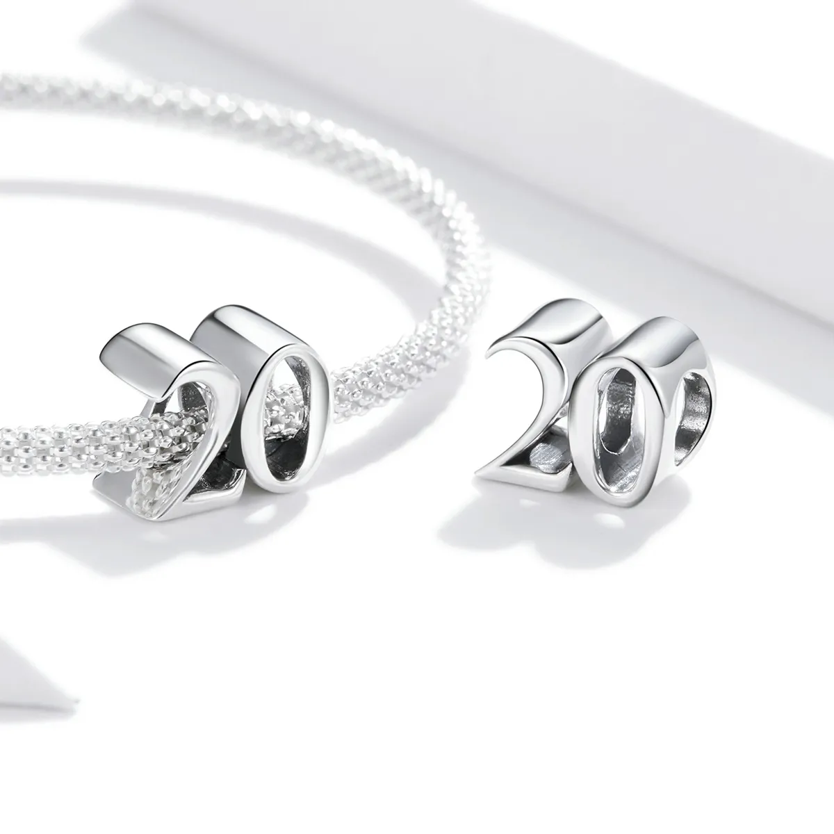 Pandora Style Silver 20Th Anniversary Charm - SCC1623