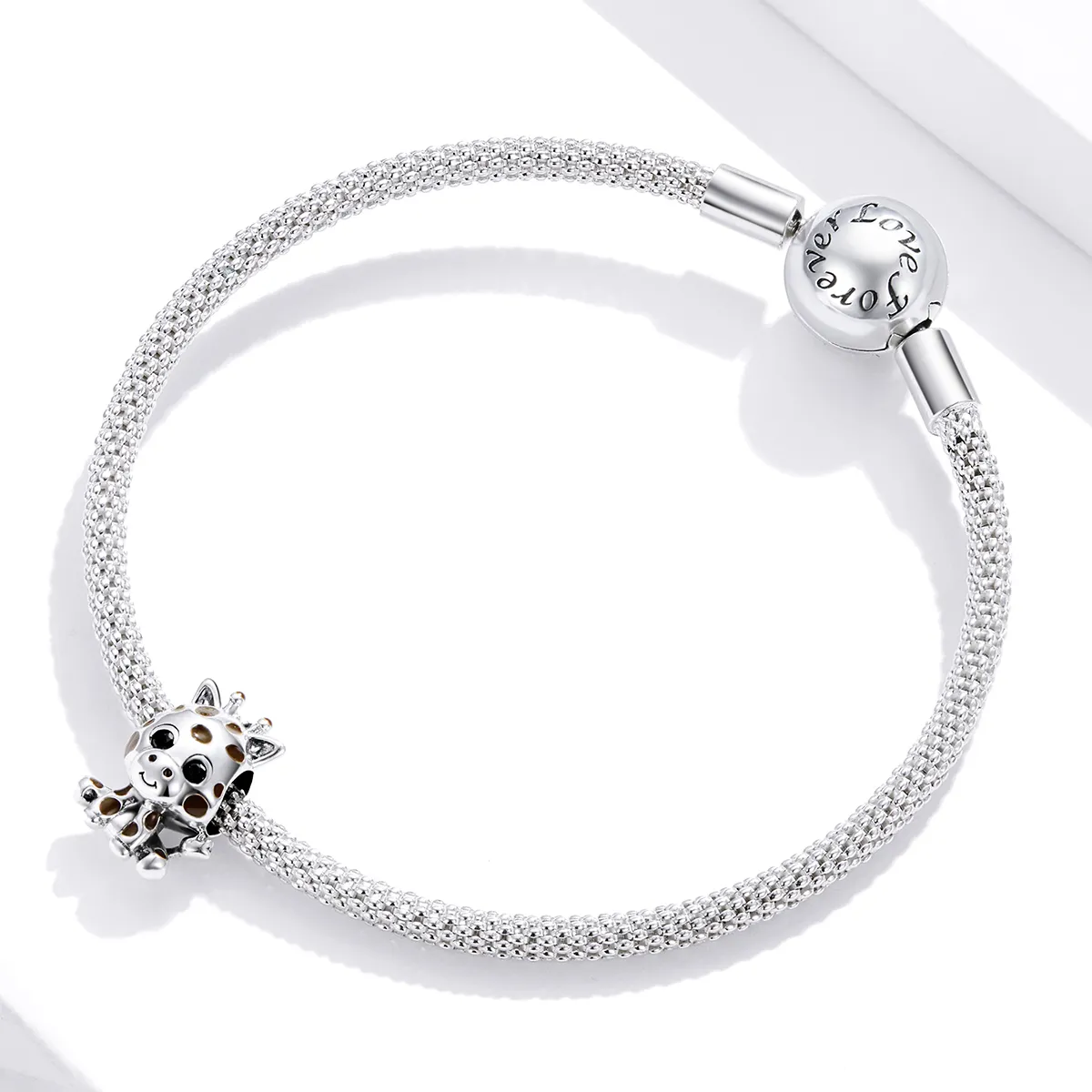 Pandora Style Silver Baby Giraffe Charm - SCC1691