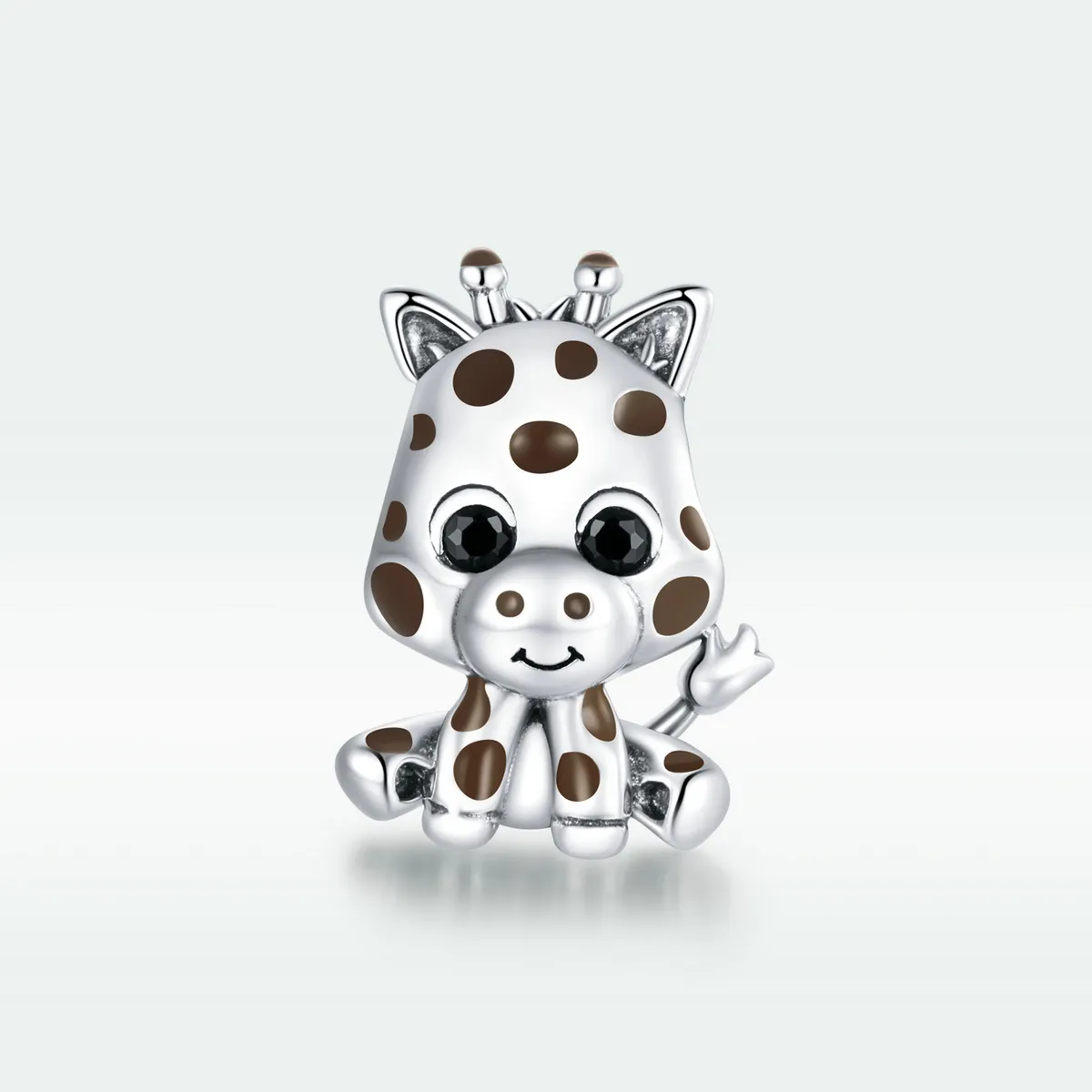 Pandora Style Silver Baby Giraffe Charm - SCC1691