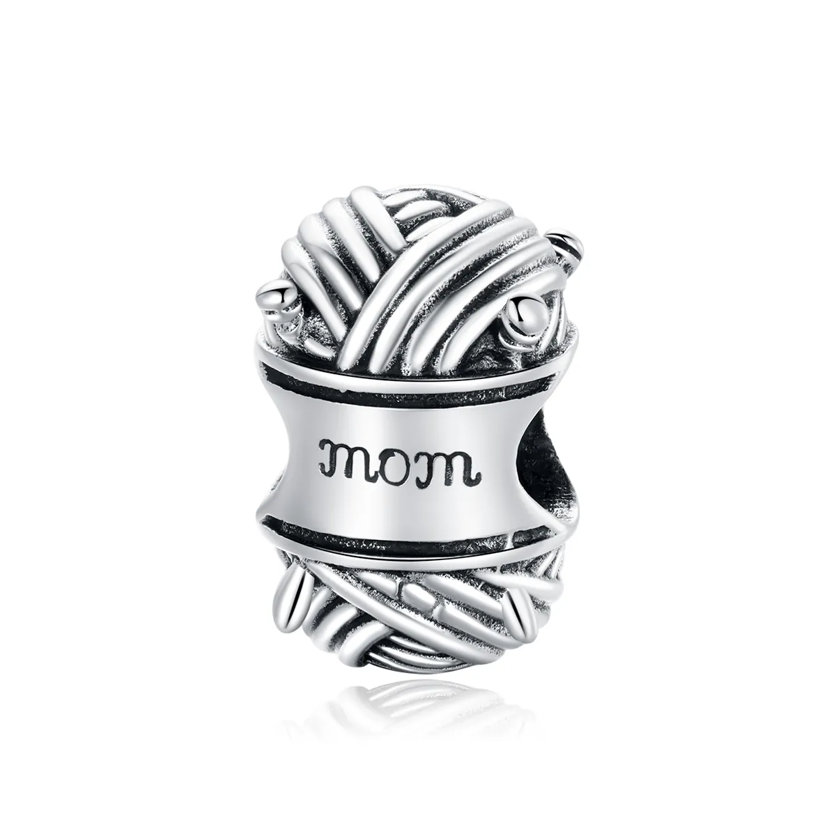 Pandora Style Silver Ball of Yarn Charm - SCC1654