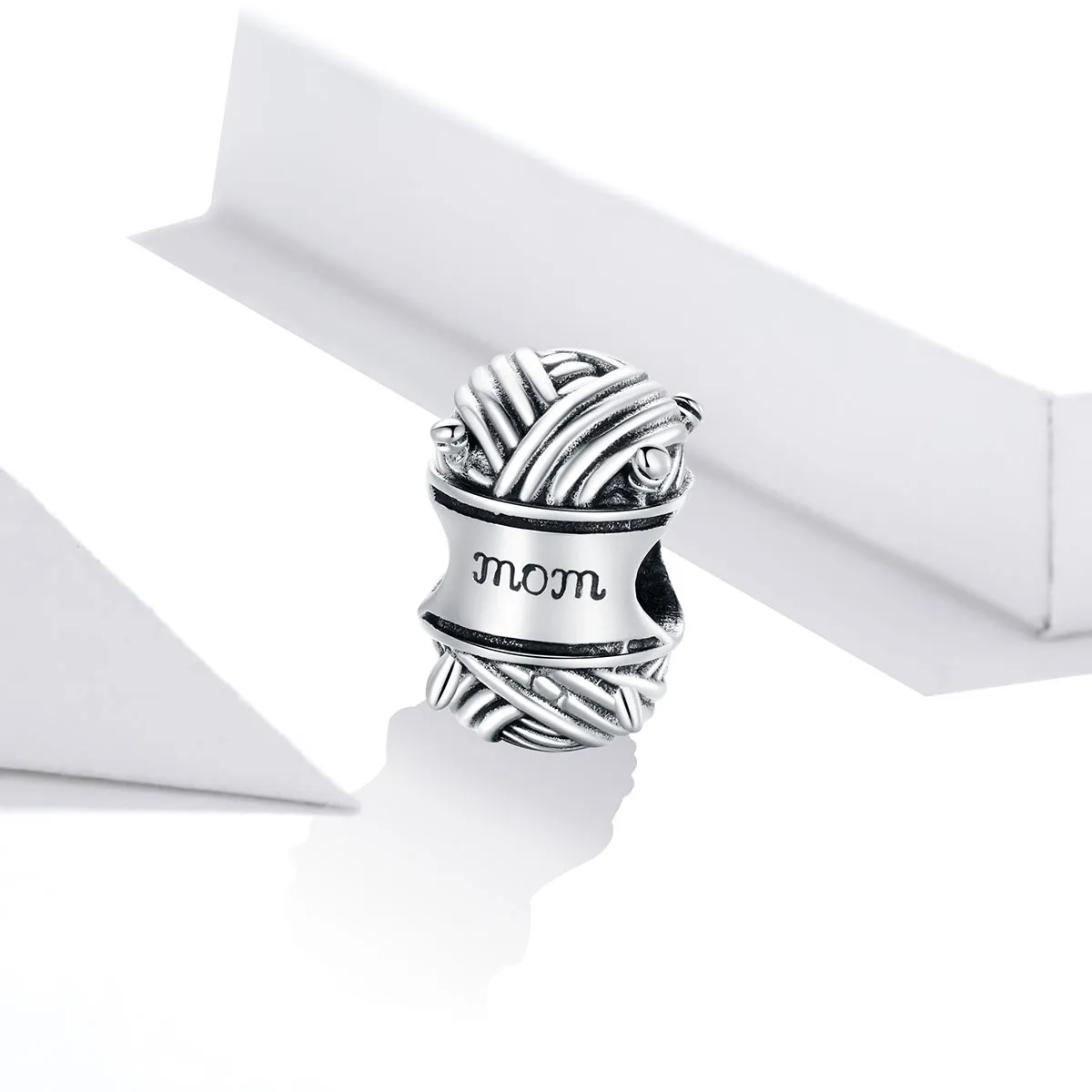 Pandora Style Silver Ball of Yarn Charm - SCC1654