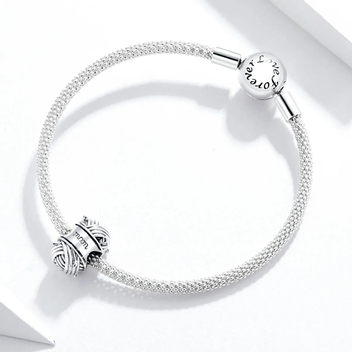 Pandora Style Silver Ball of Yarn Charm - SCC1654