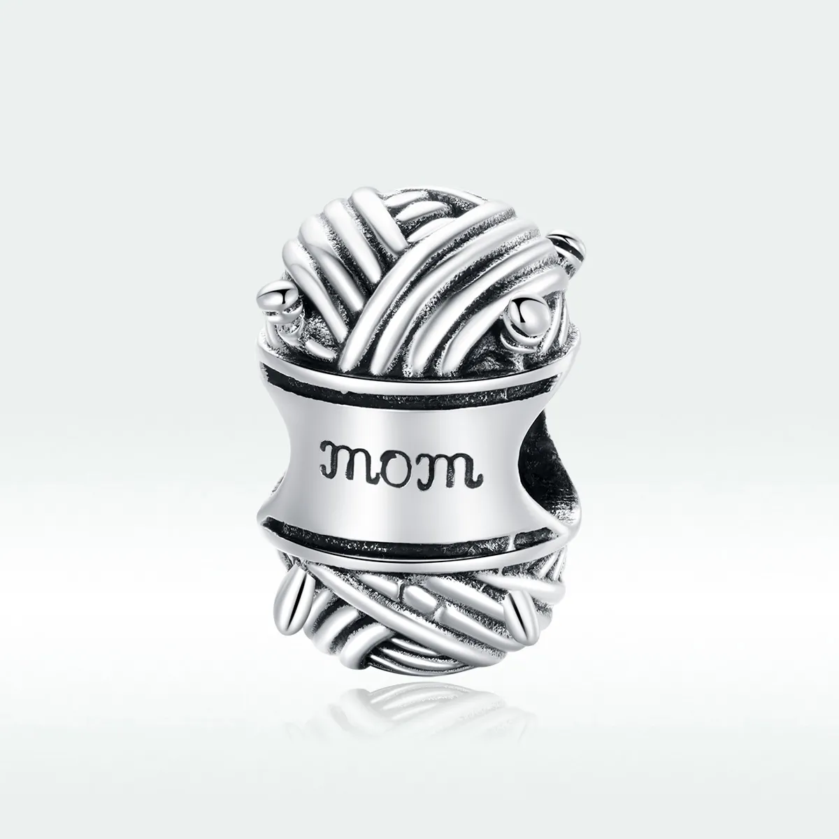 Pandora Style Silver Ball of Yarn Charm - SCC1654