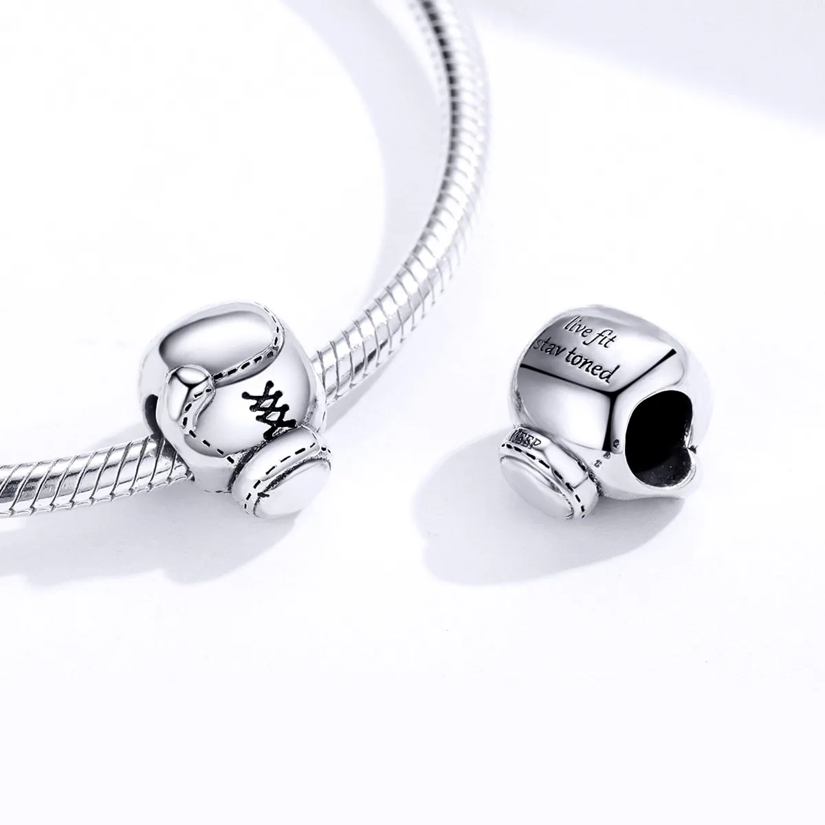 Pandora Style Silver Boxing Glove Charm - SCC1325