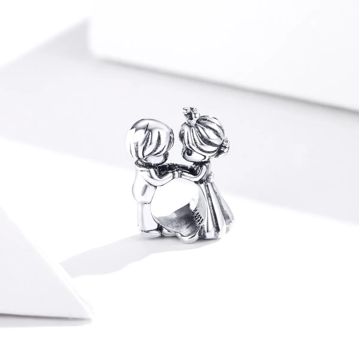 Pandora Style Silver Boy And Girl Dance Charm - SCC1565