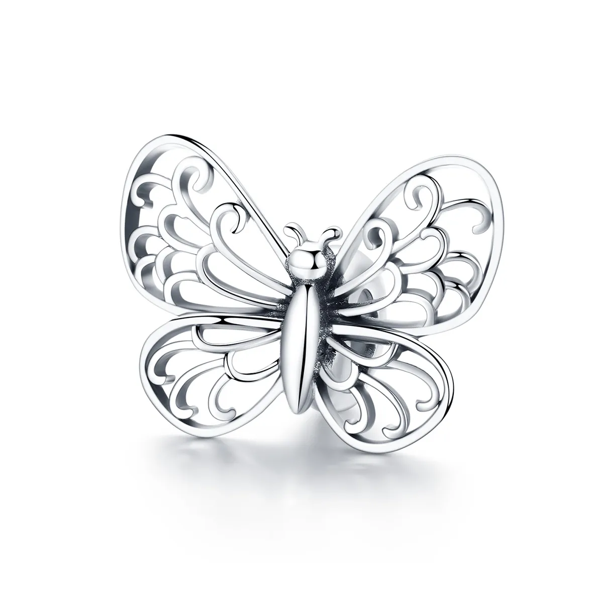 Pandora Style Silver Butterfly Charm - BSC062