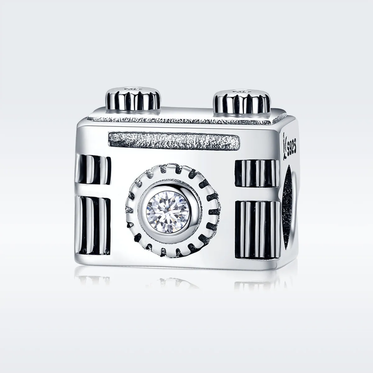 Pandora Style Silver Camera in Memory Charm - SCC516