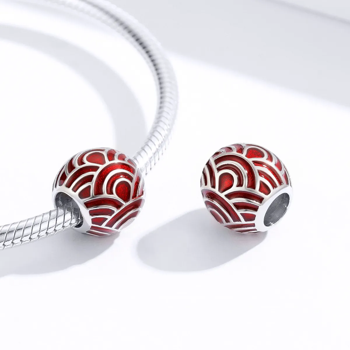 Pandora Style Silver Colorful Charm - BSC133